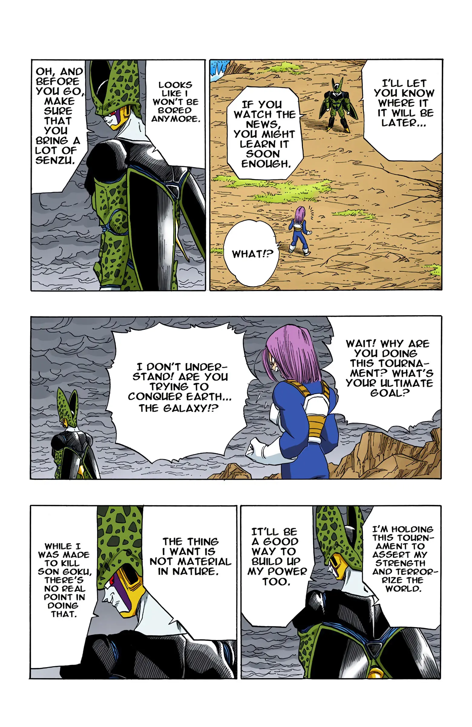 DBZ Perfect Cell Saga (Colored), chapter 388, page 10
