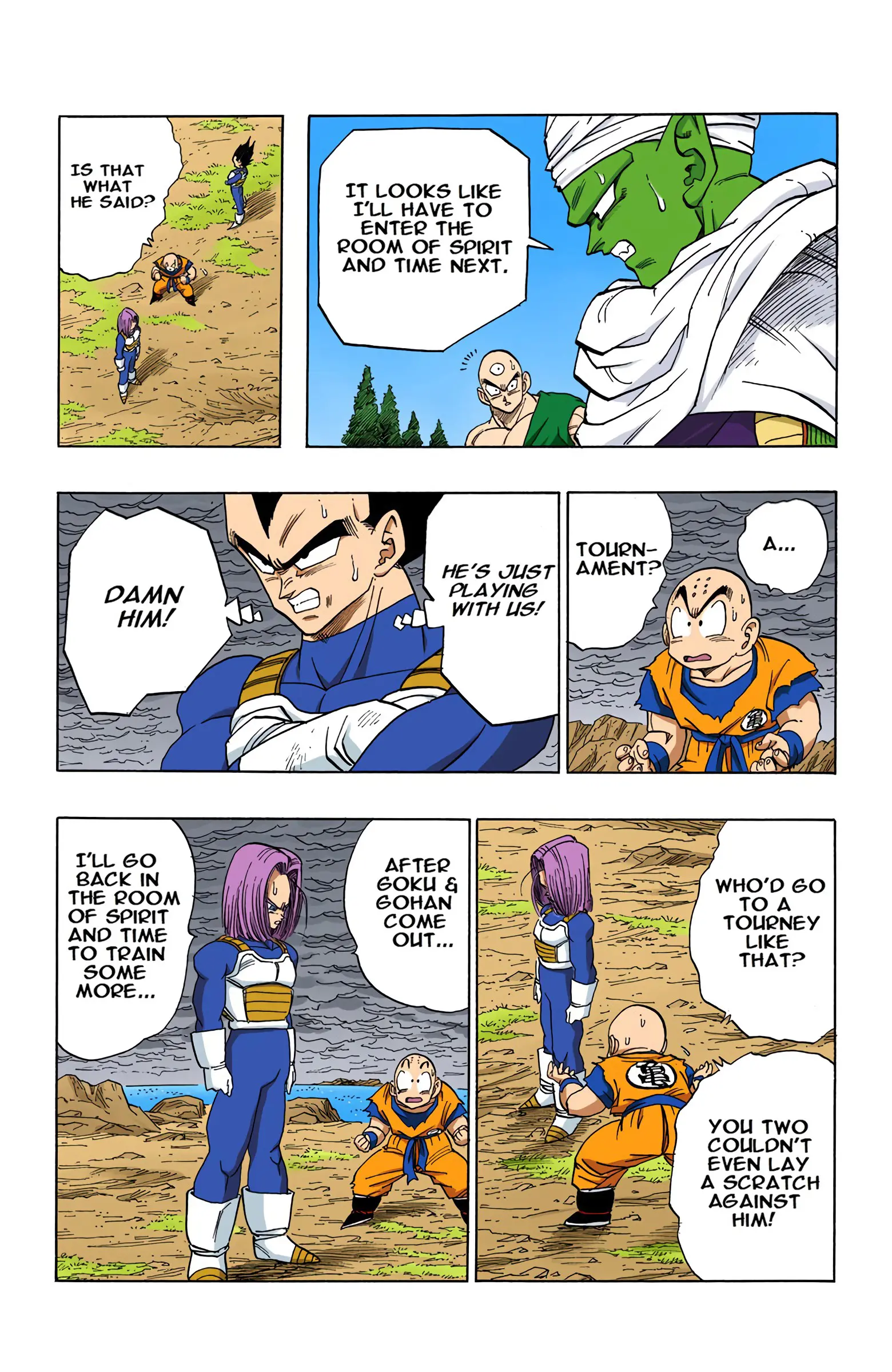 DBZ Perfect Cell Saga (Colored), chapter 388, page 13