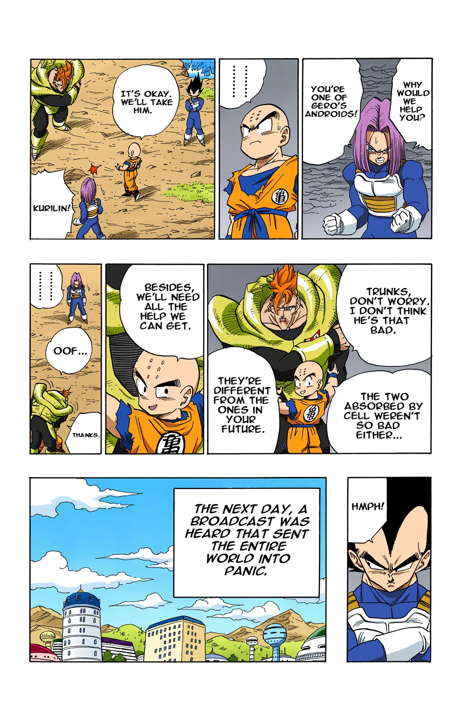 DBZ Perfect Cell Saga (Colored), chapter 388, page 15