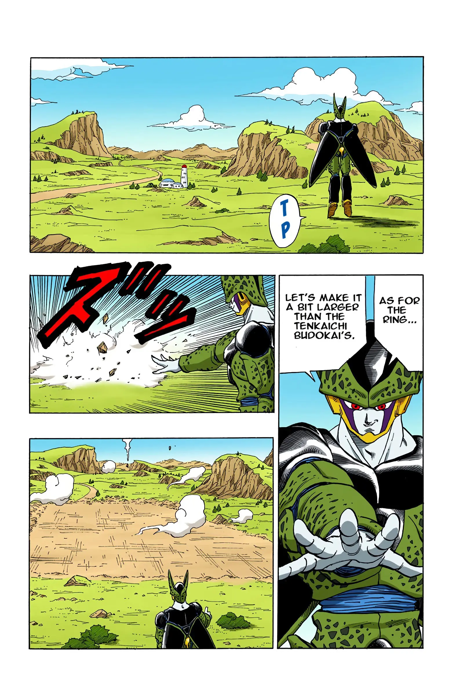 DBZ Perfect Cell Saga (Colored), chapter 389, page 2