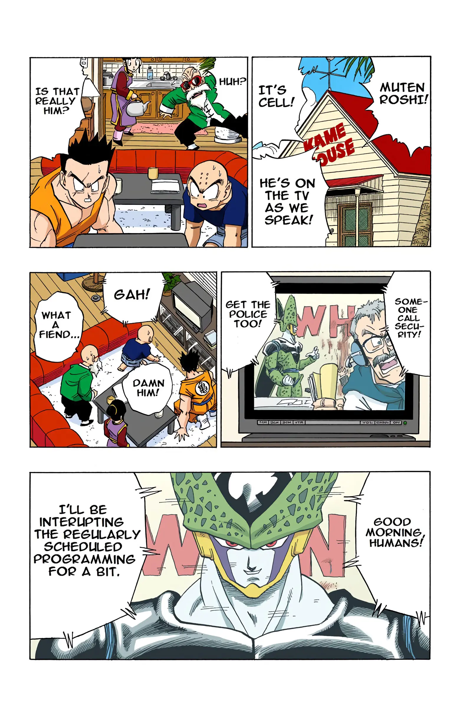 DBZ Perfect Cell Saga (Colored), chapter 389, page 7