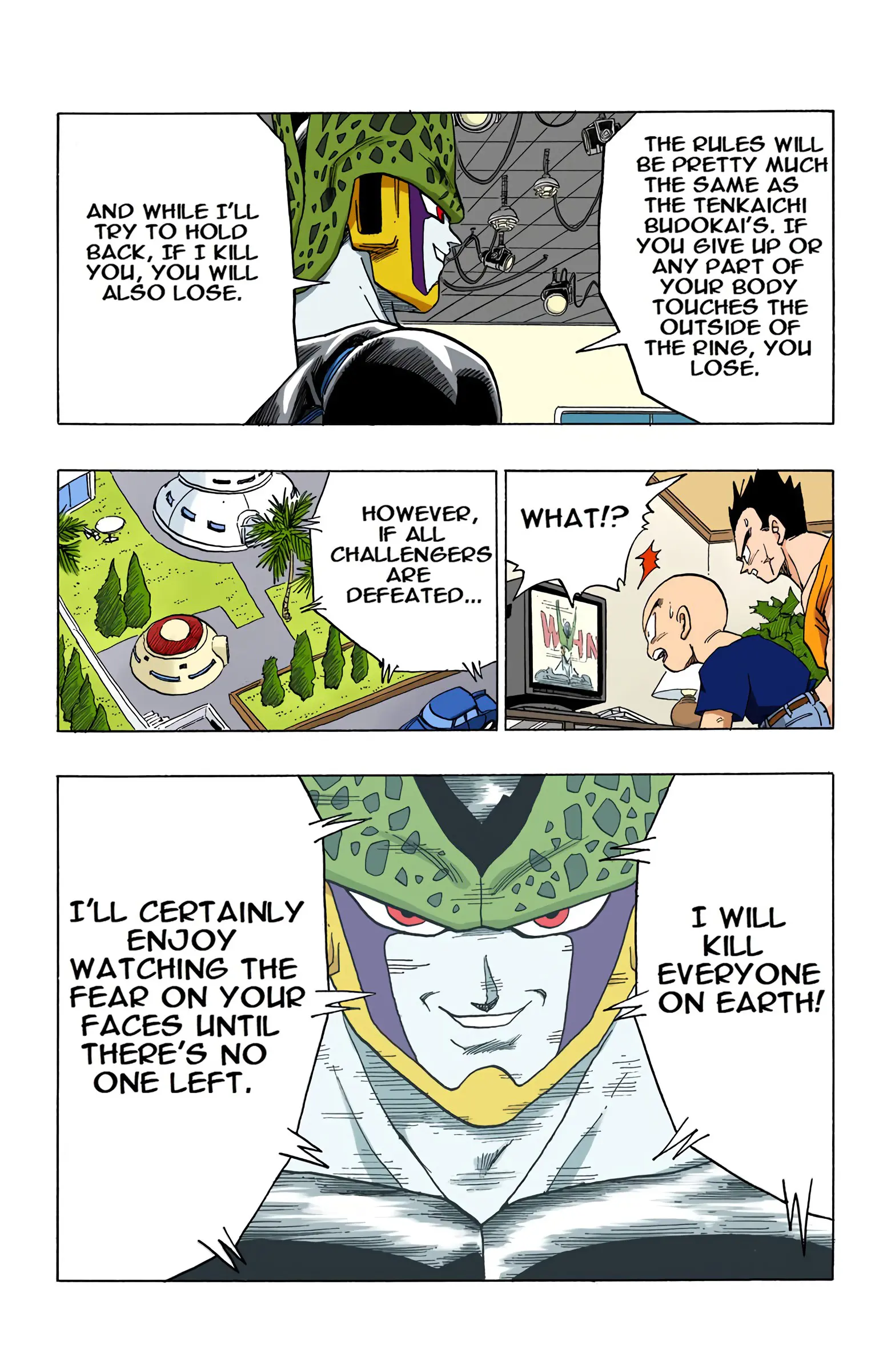 DBZ Perfect Cell Saga (Colored), chapter 389, page 10