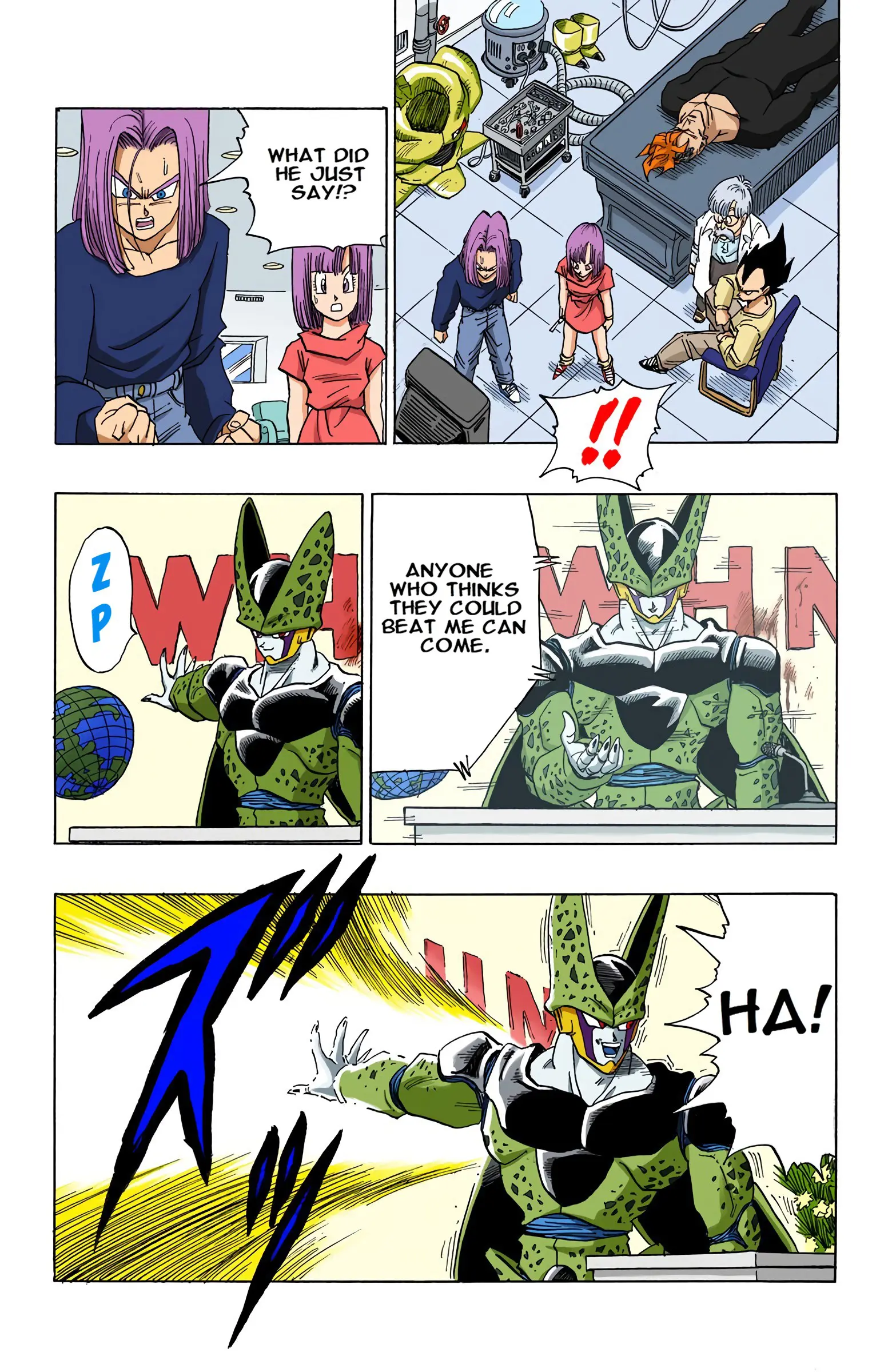 DBZ Perfect Cell Saga (Colored), chapter 389, page 11