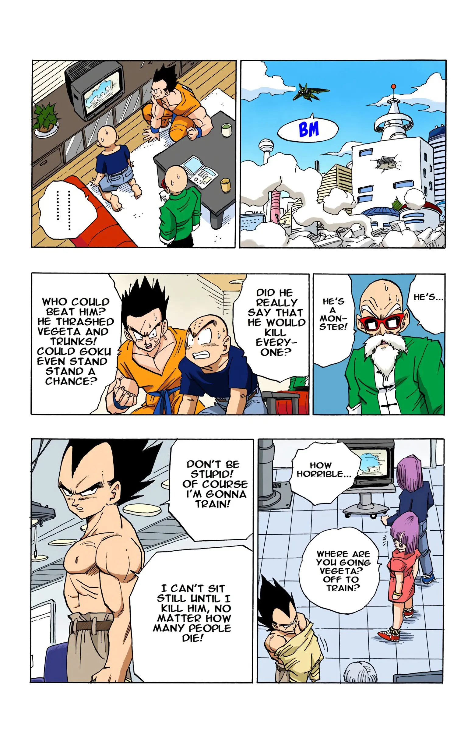 DBZ Perfect Cell Saga (Colored), chapter 389, page 13