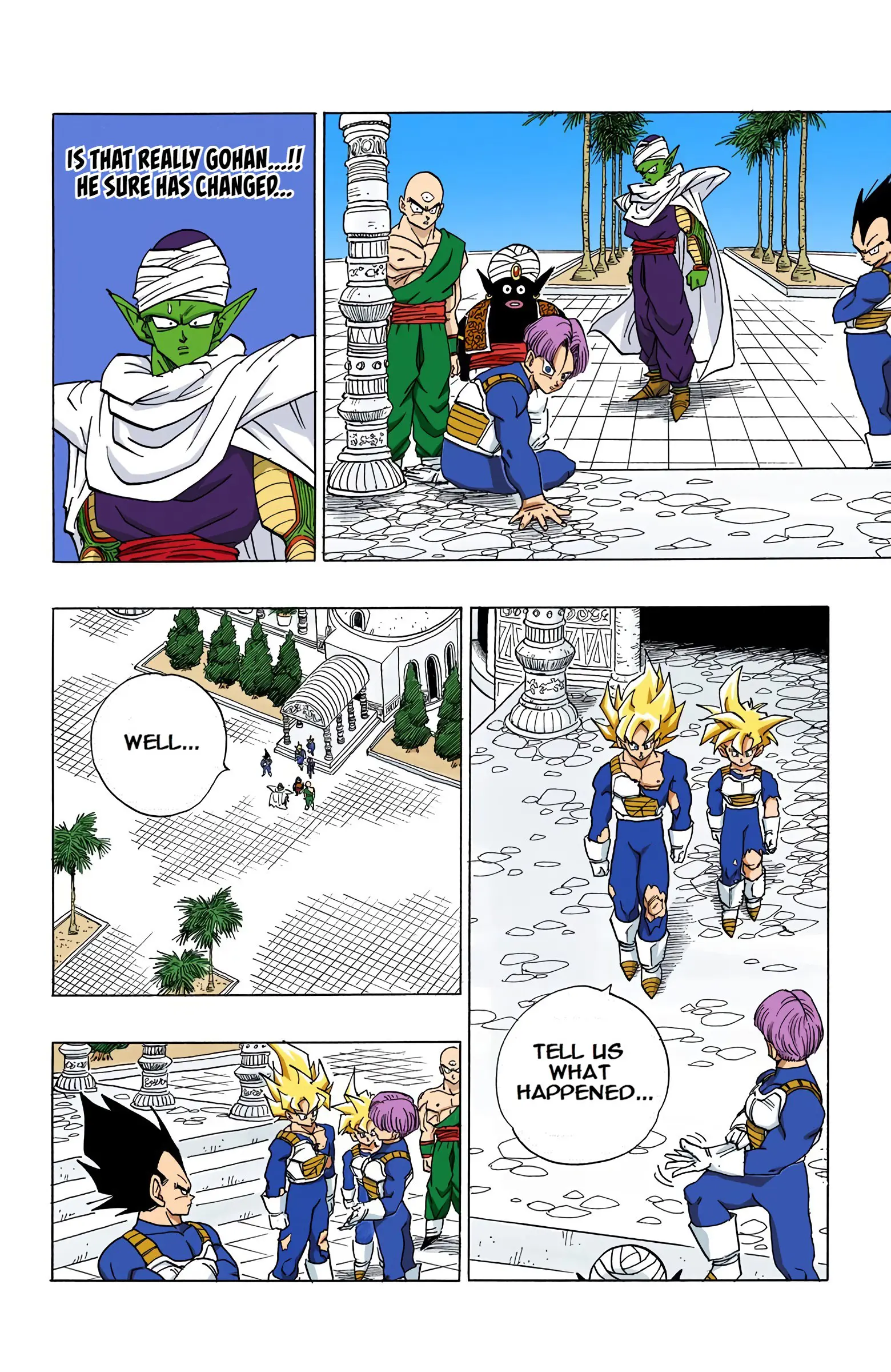 DBZ Perfect Cell Saga (Colored), chapter 390, page 6
