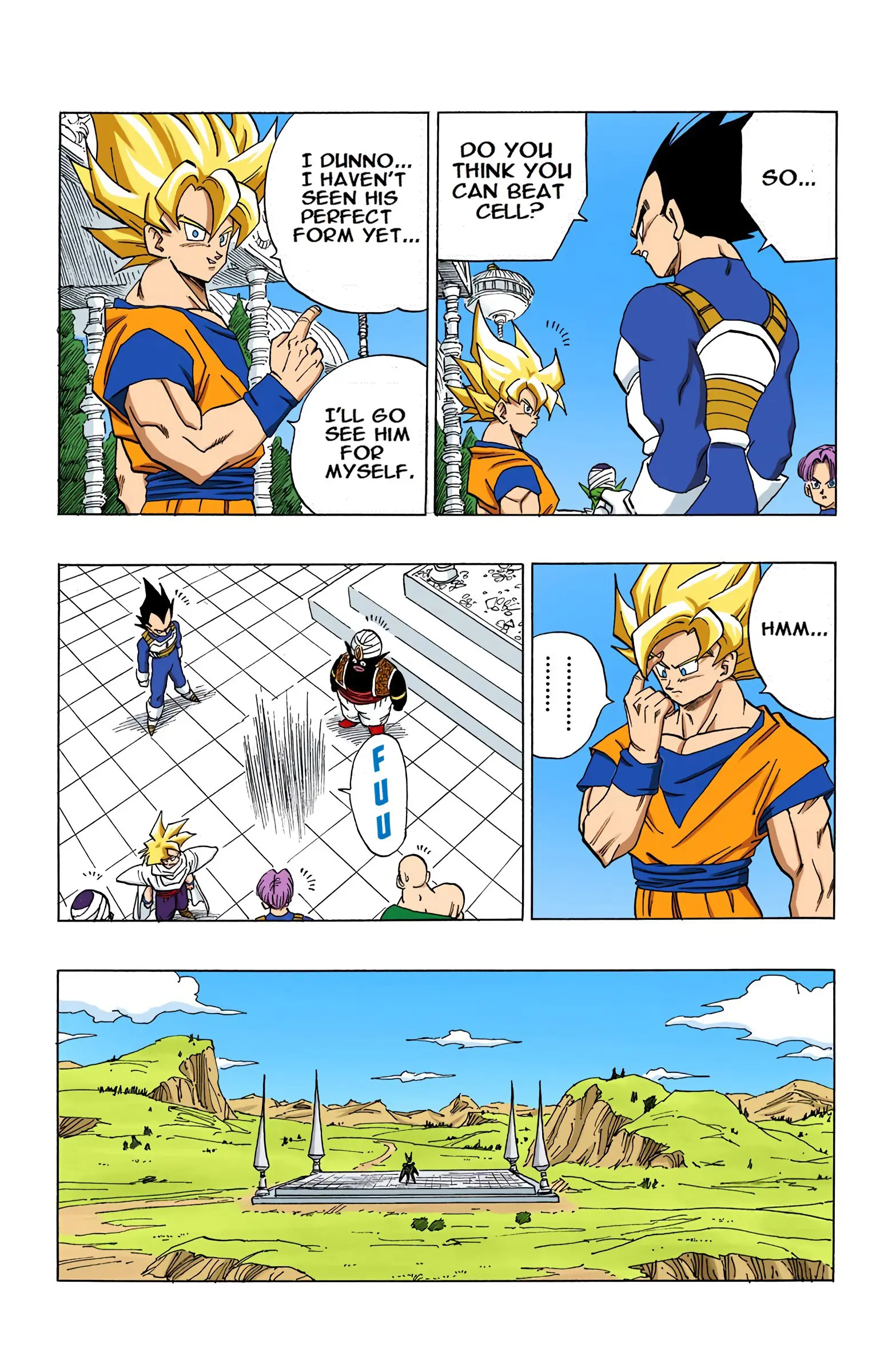 DBZ Perfect Cell Saga (Colored), chapter 390, page 10