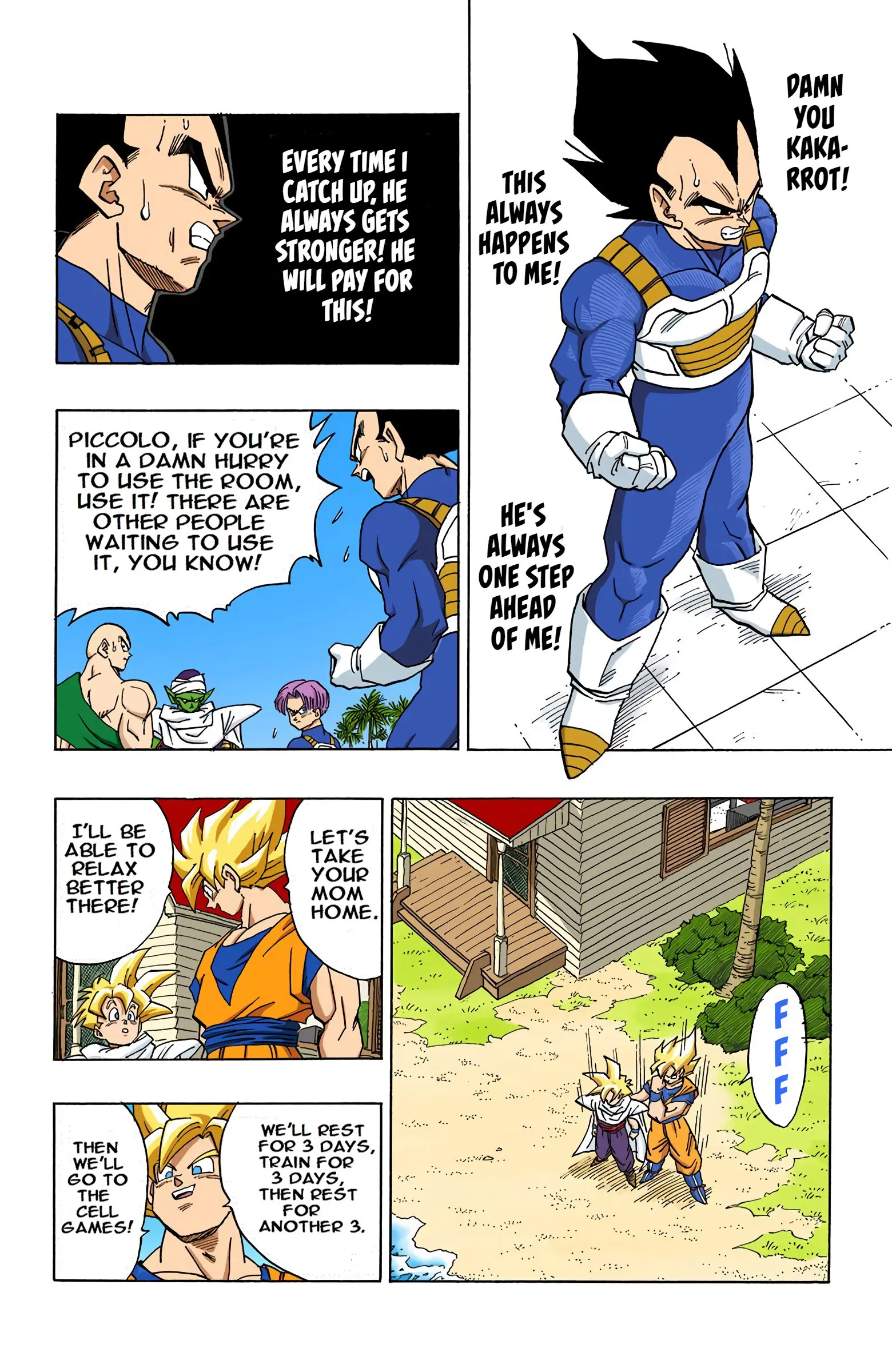DBZ Perfect Cell Saga (Colored), chapter 391, page 14