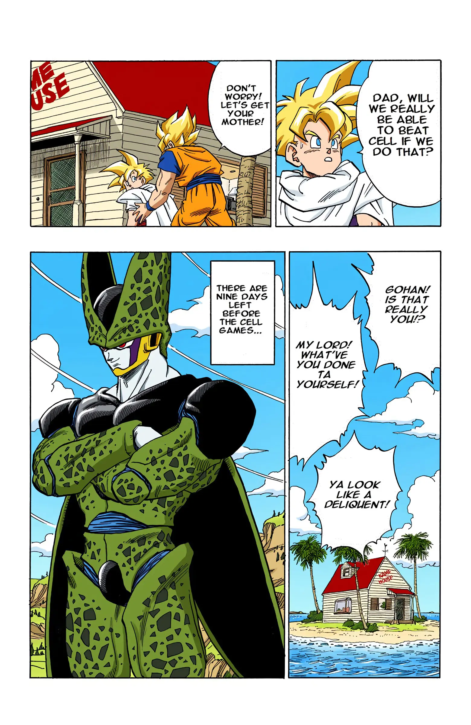 DBZ Perfect Cell Saga (Colored), chapter 391, page 15