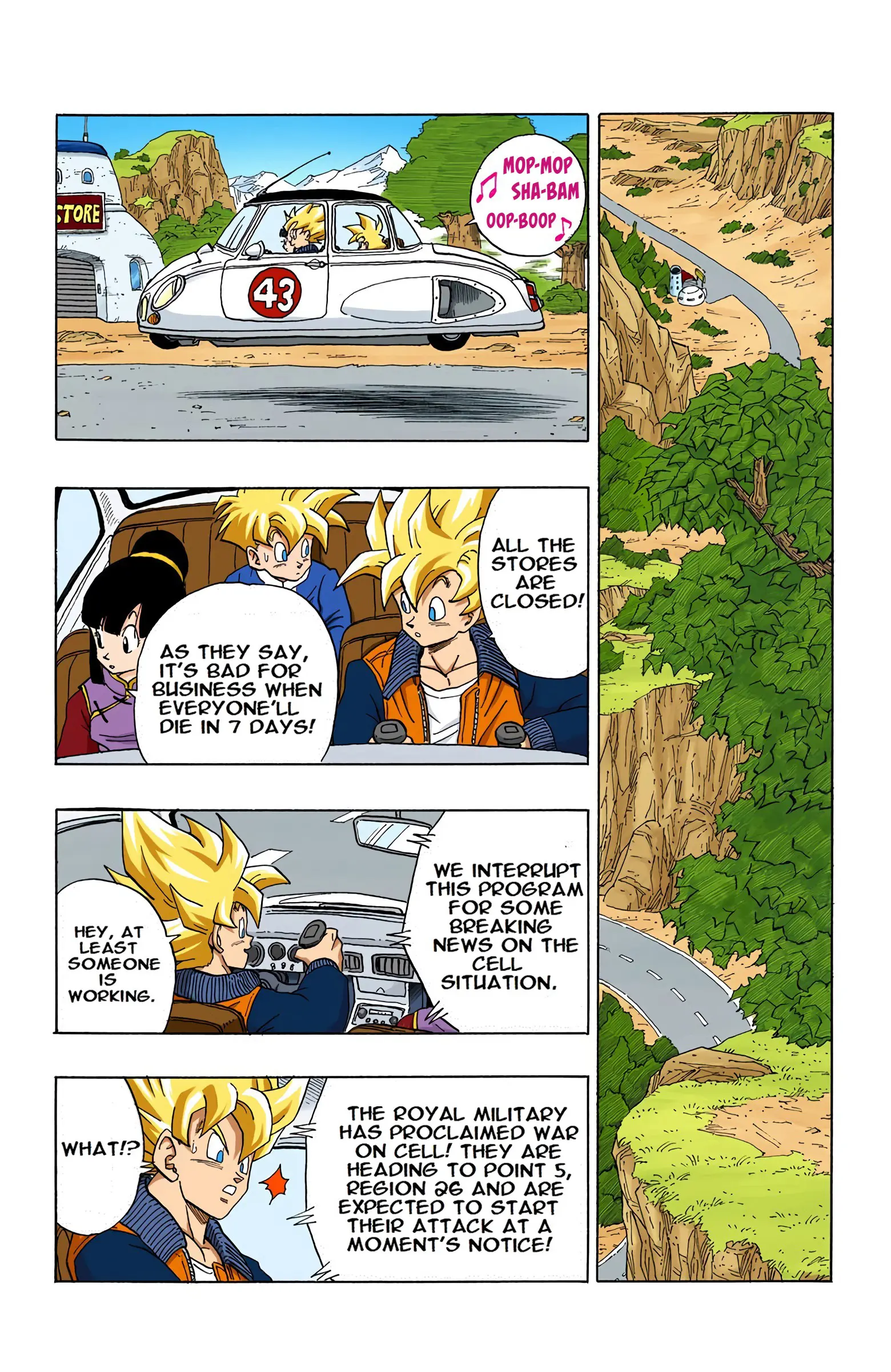 DBZ Perfect Cell Saga (Colored), chapter 392, page 4