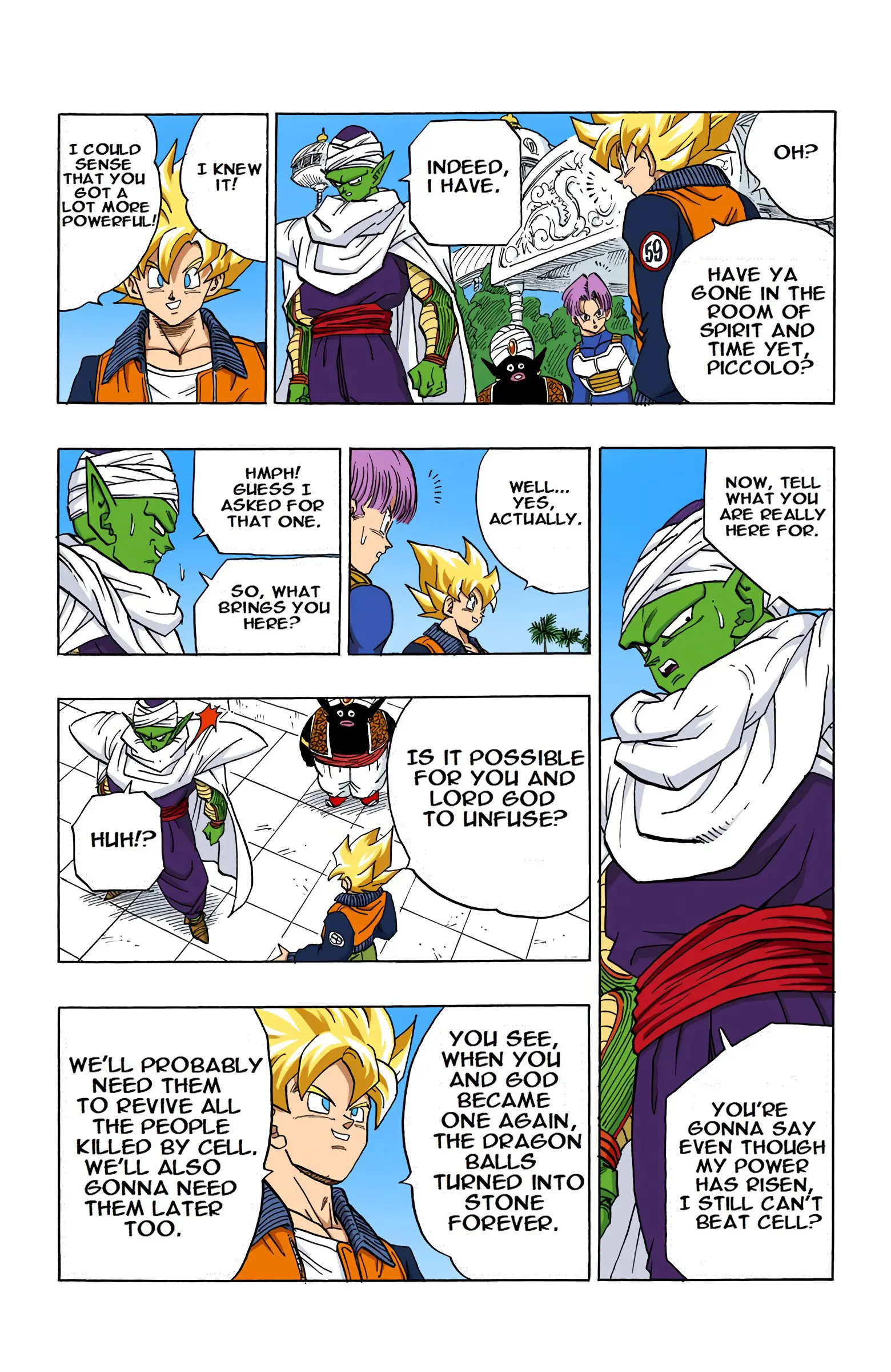 DBZ Perfect Cell Saga (Colored), chapter 392, page 14