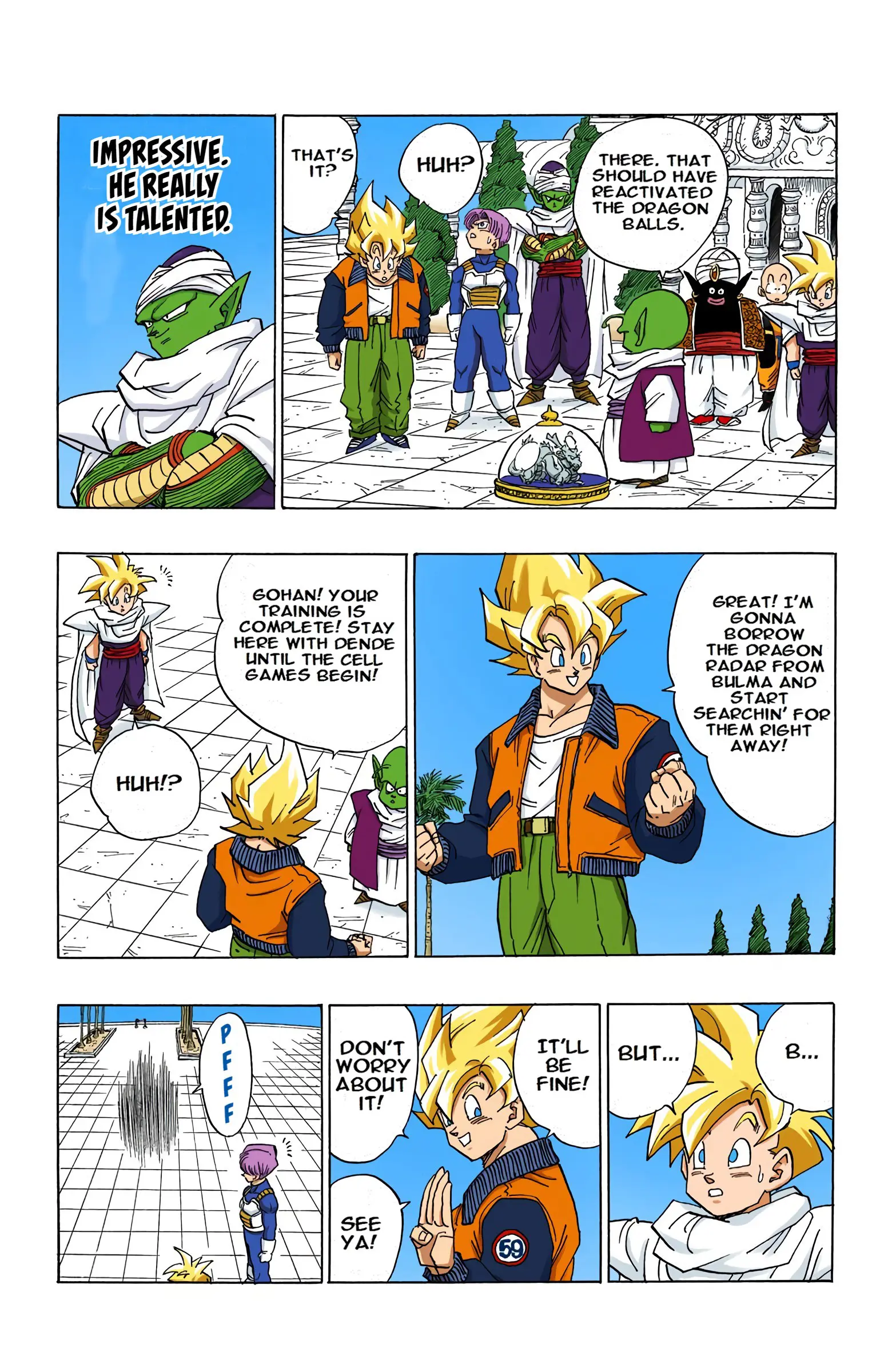 DBZ Perfect Cell Saga (Colored), chapter 394, page 5