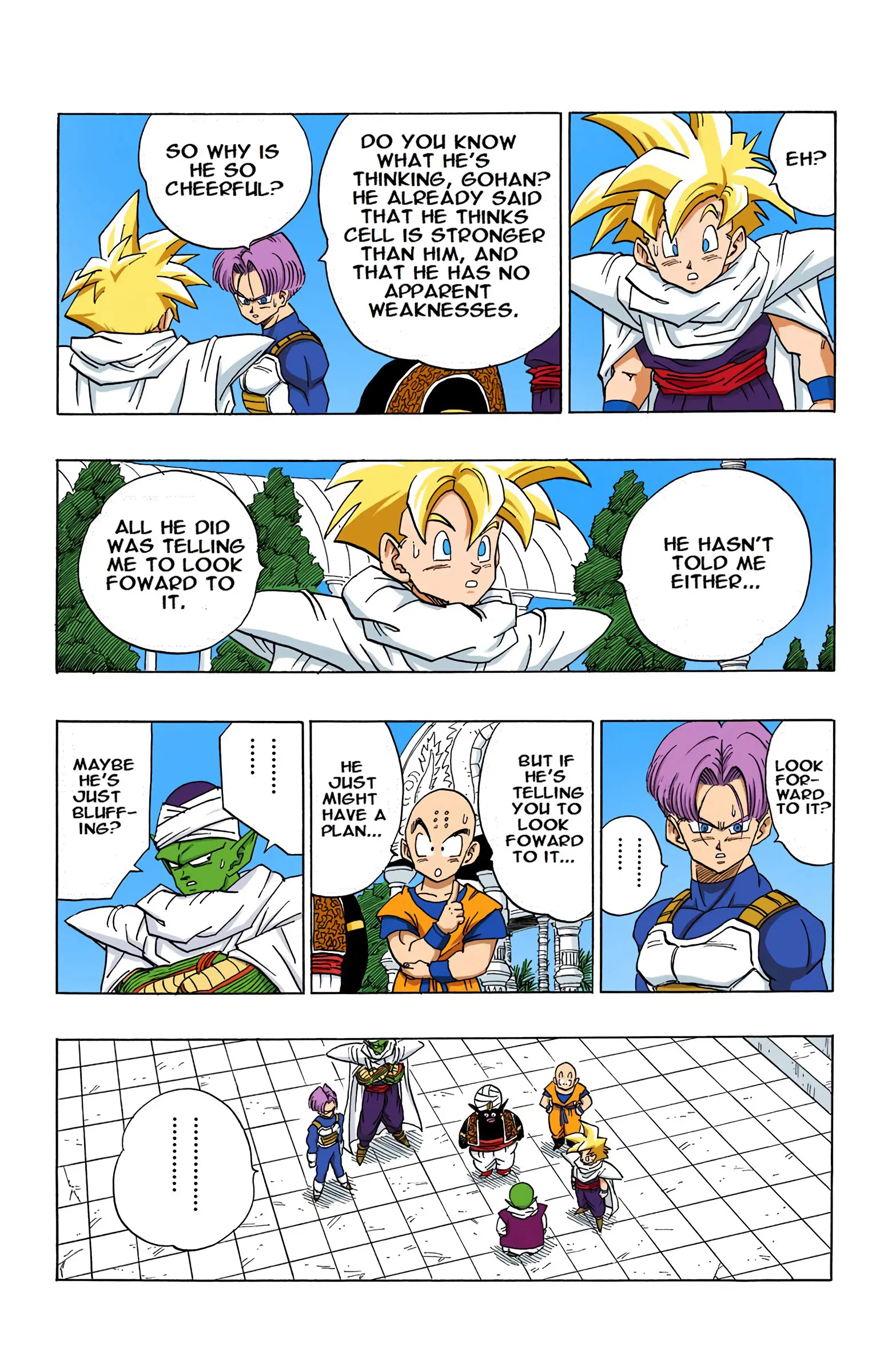DBZ Perfect Cell Saga (Colored), chapter 394, page 6