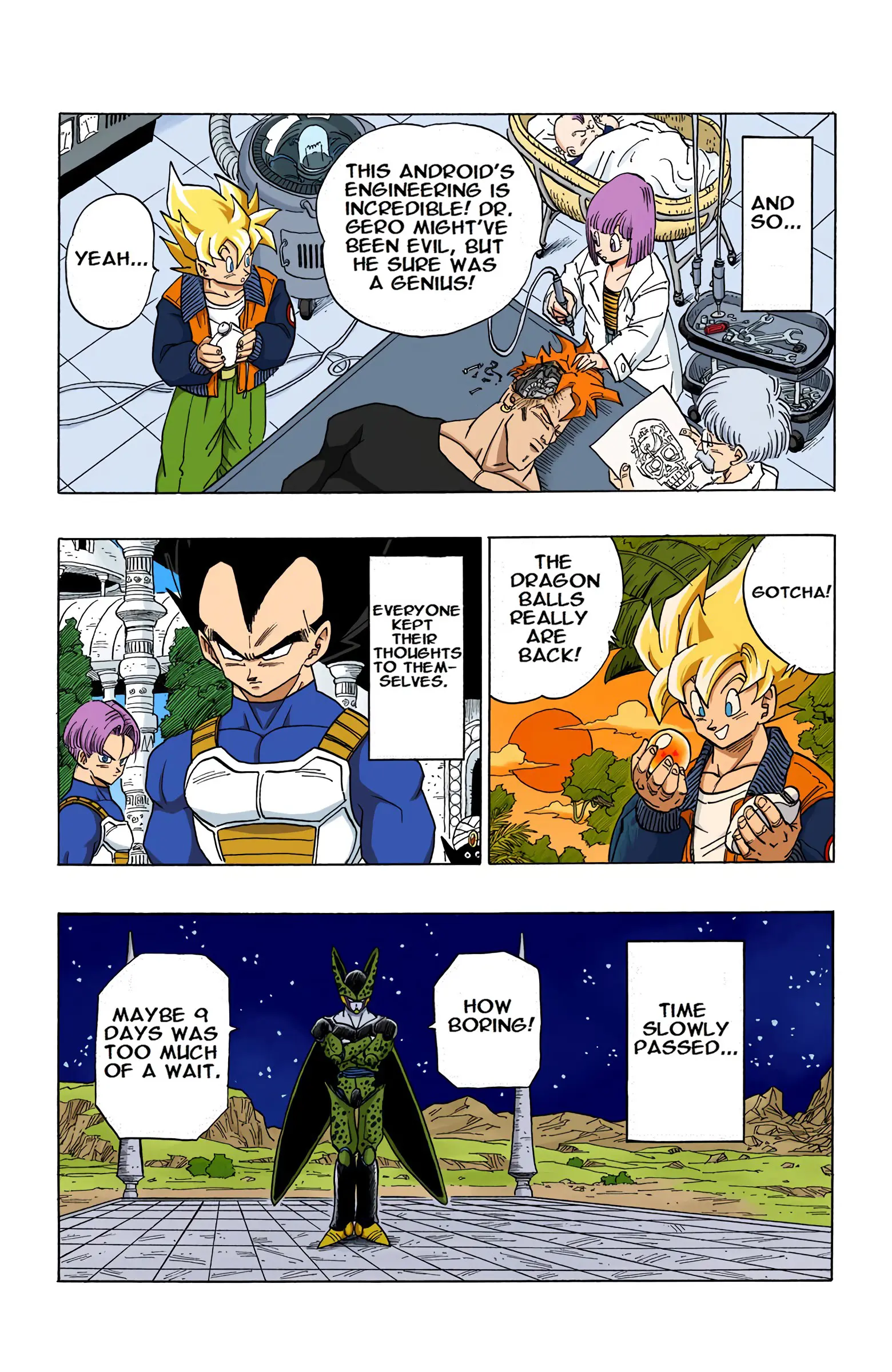 DBZ Perfect Cell Saga (Colored), chapter 394, page 7