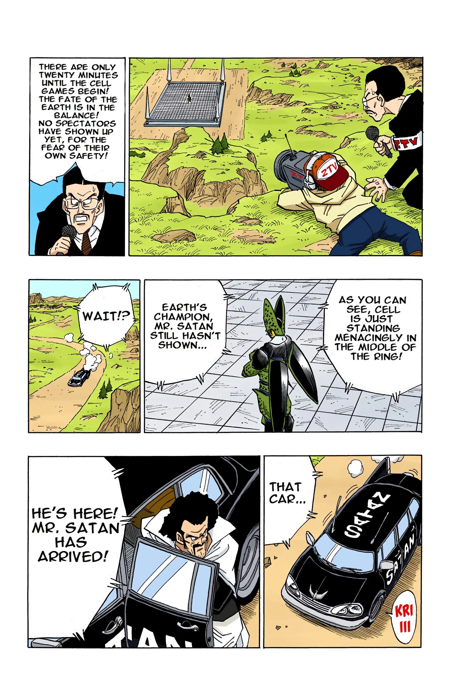 DBZ Perfect Cell Saga (Colored), chapter 394, page 13