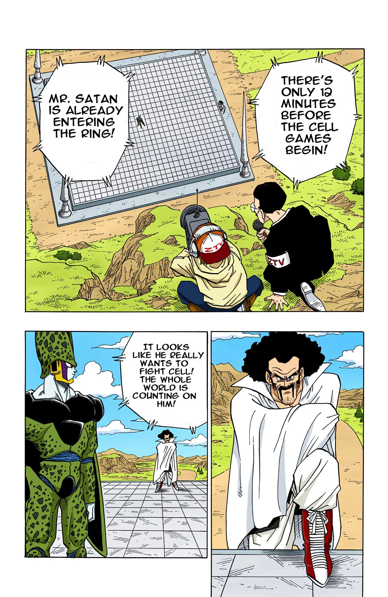 DBZ Perfect Cell Saga (Colored), chapter 395, page 2