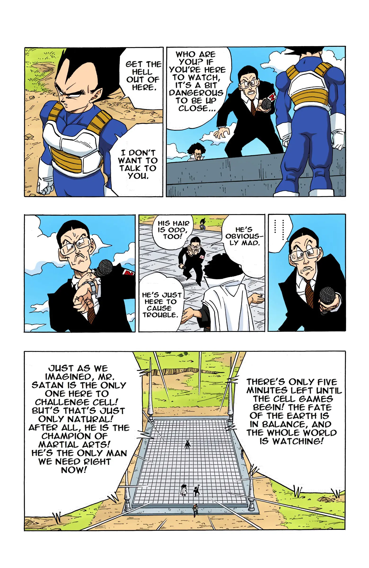 DBZ Perfect Cell Saga (Colored), chapter 395, page 7