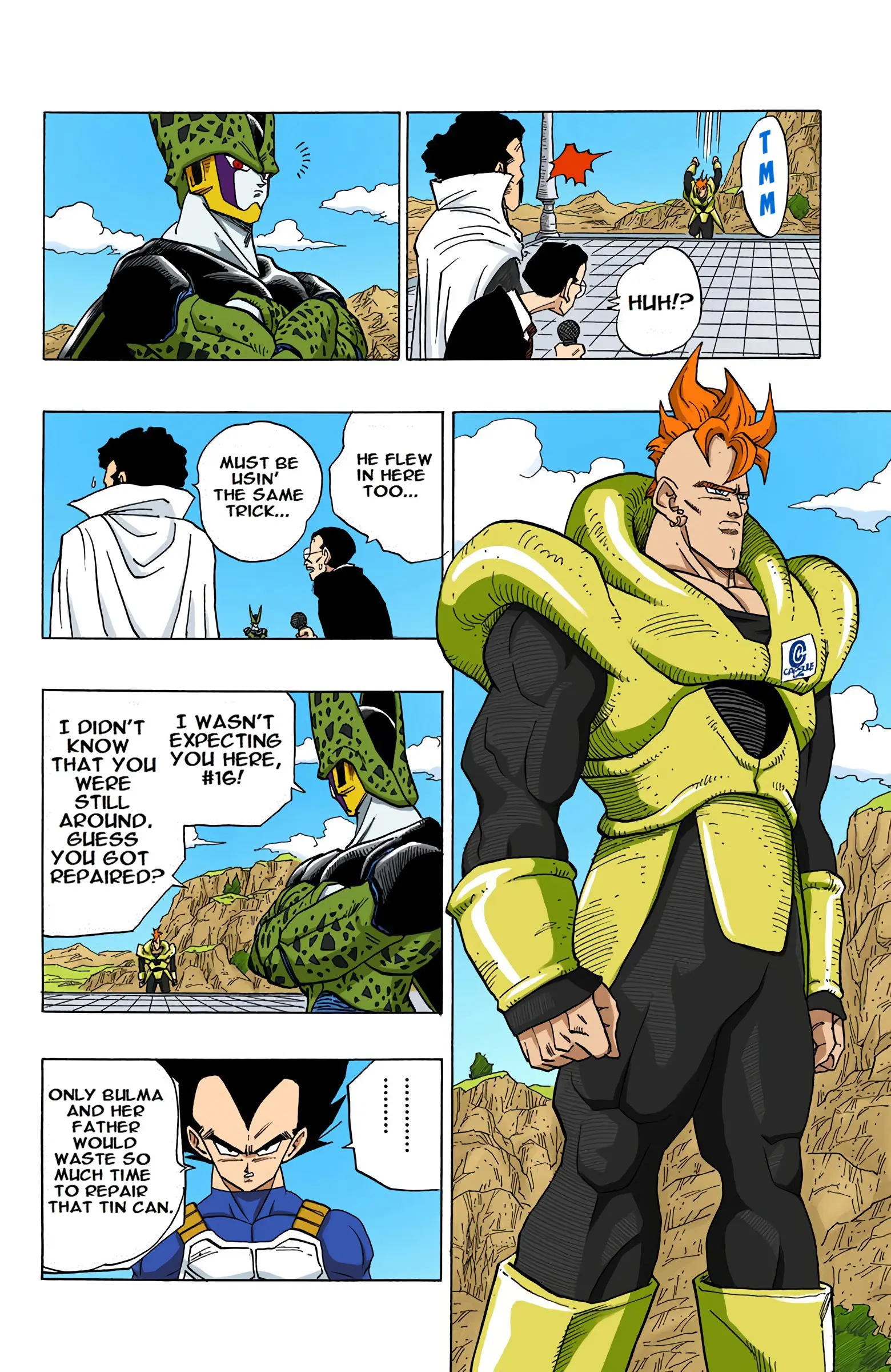 DBZ Perfect Cell Saga (Colored), chapter 395, page 8