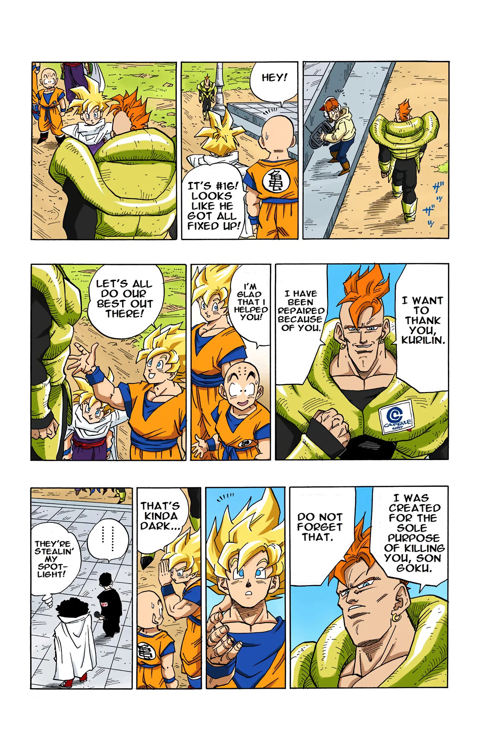 DBZ Perfect Cell Saga (Colored), chapter 395, page 12