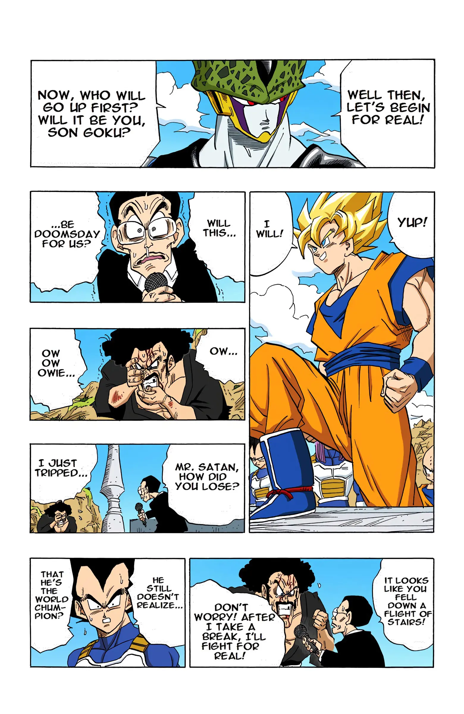 DBZ Perfect Cell Saga (Colored), chapter 396, page 15