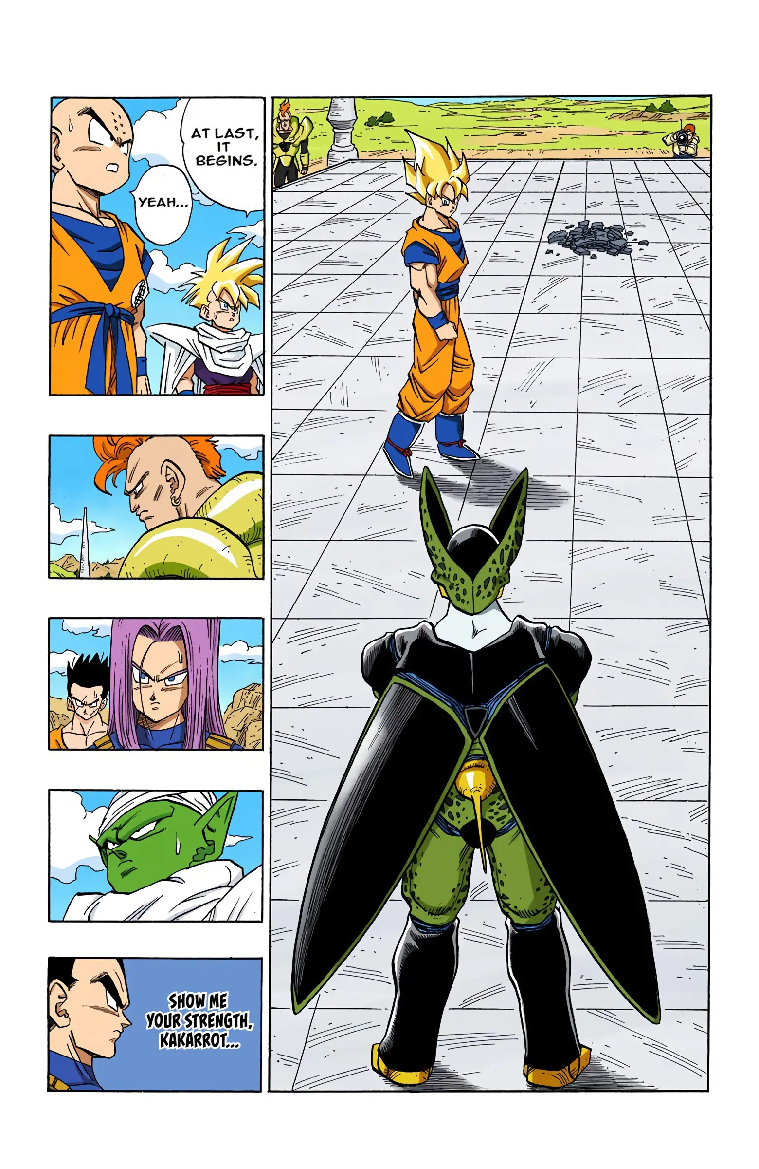 DBZ Perfect Cell Saga (Colored), chapter 397, page 2