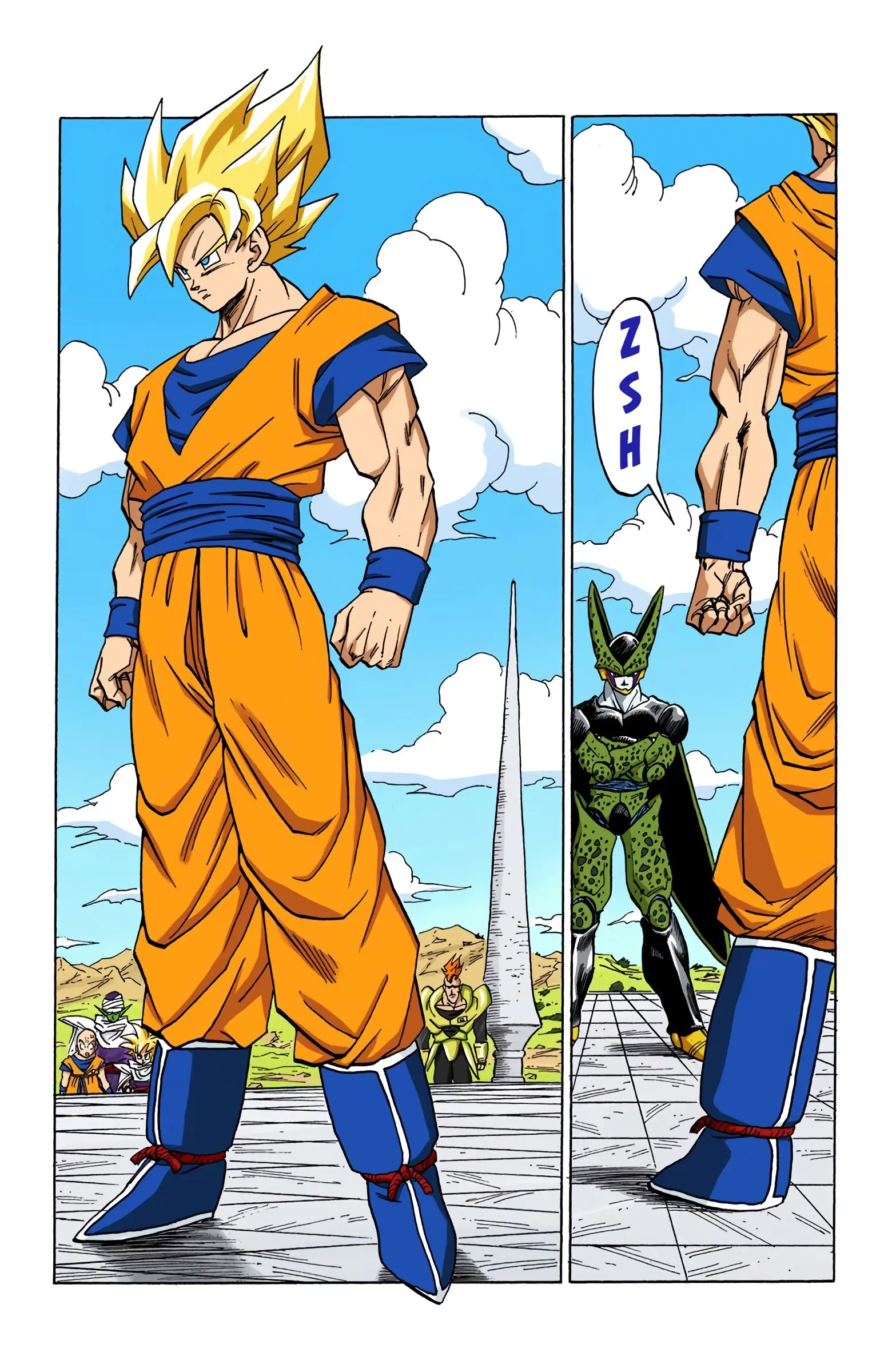 DBZ Perfect Cell Saga (Colored), chapter 397, page 3