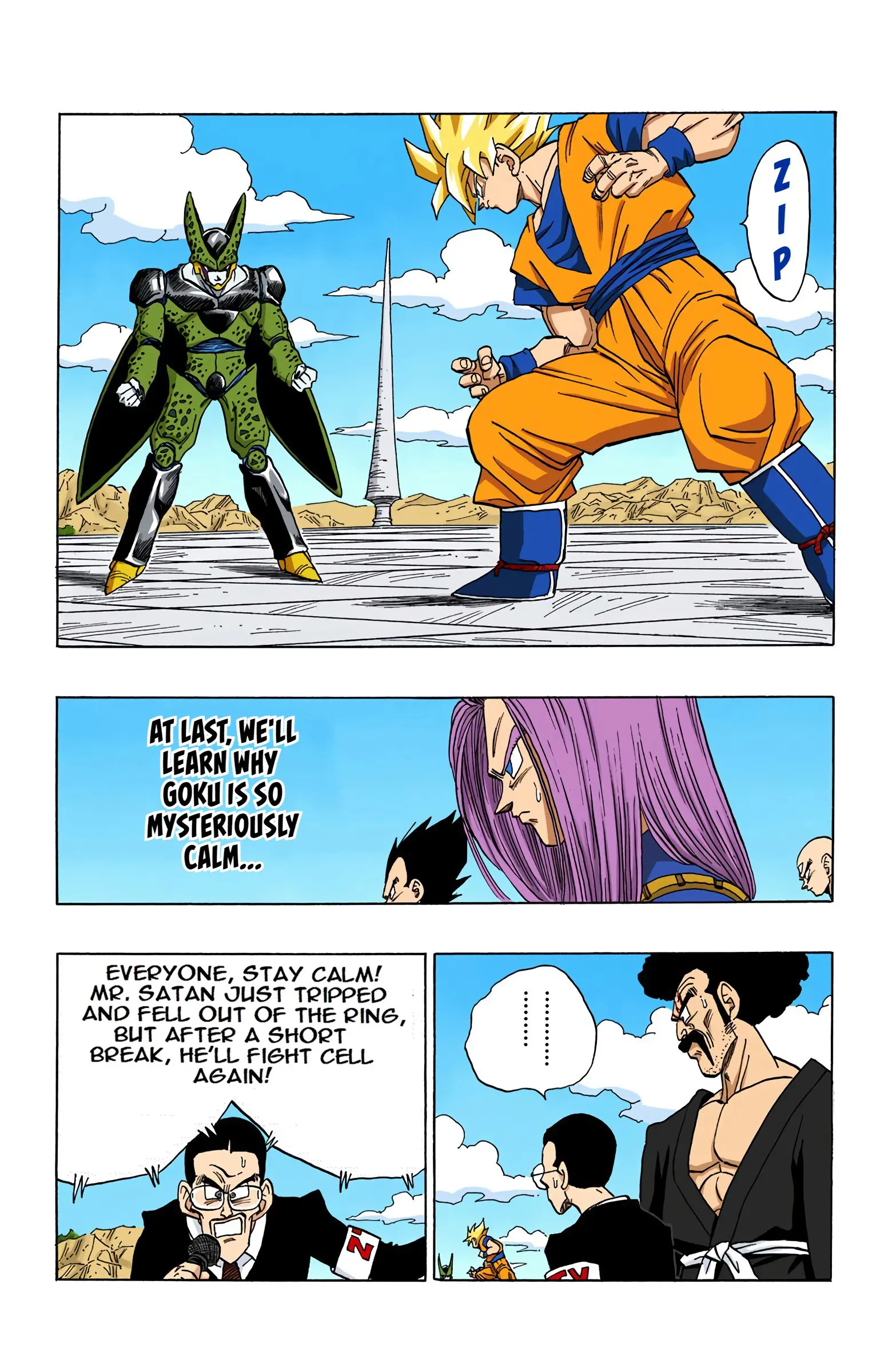 DBZ Perfect Cell Saga (Colored), chapter 397, page 5