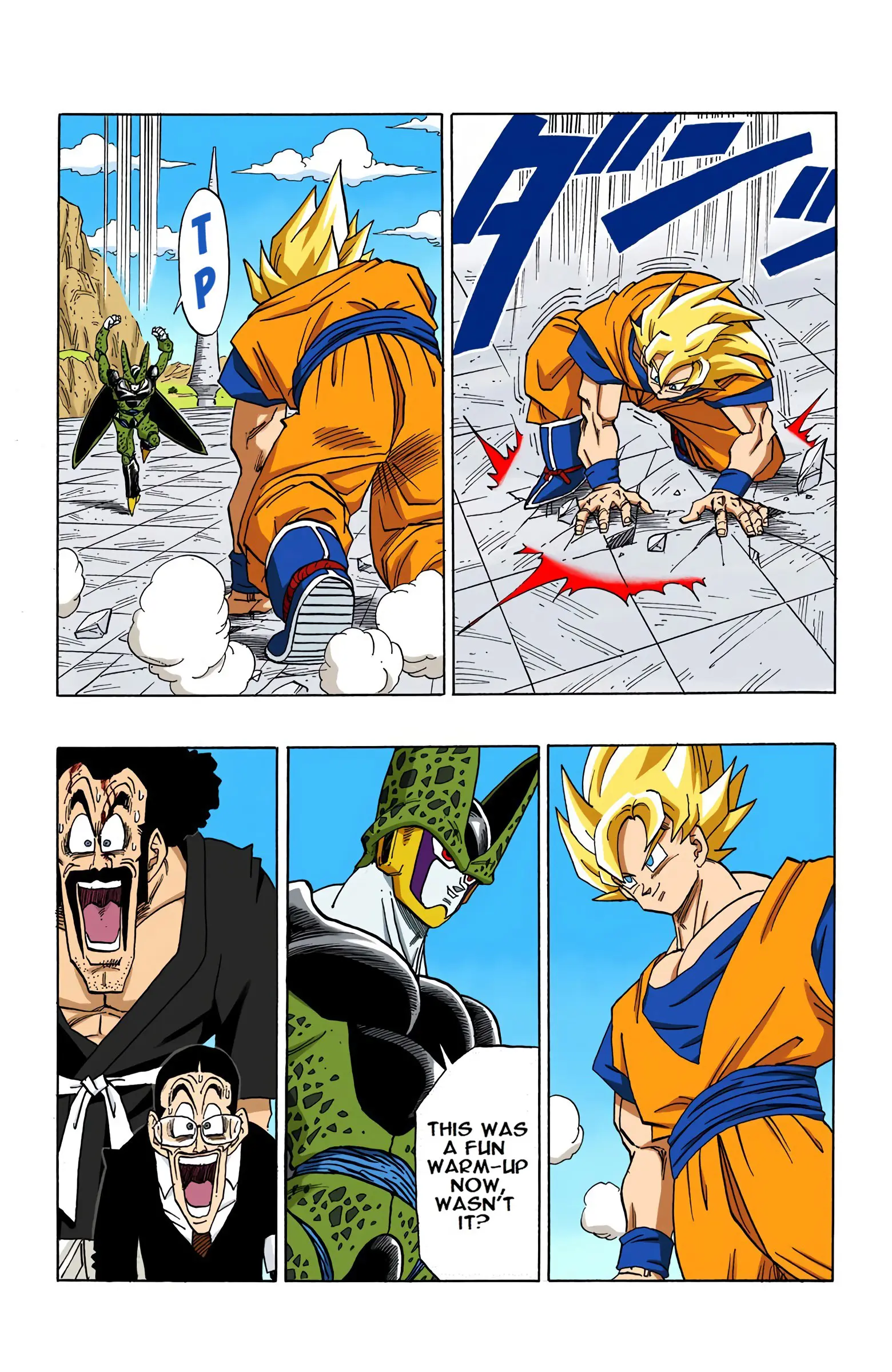 DBZ Perfect Cell Saga (Colored), chapter 397, page 15