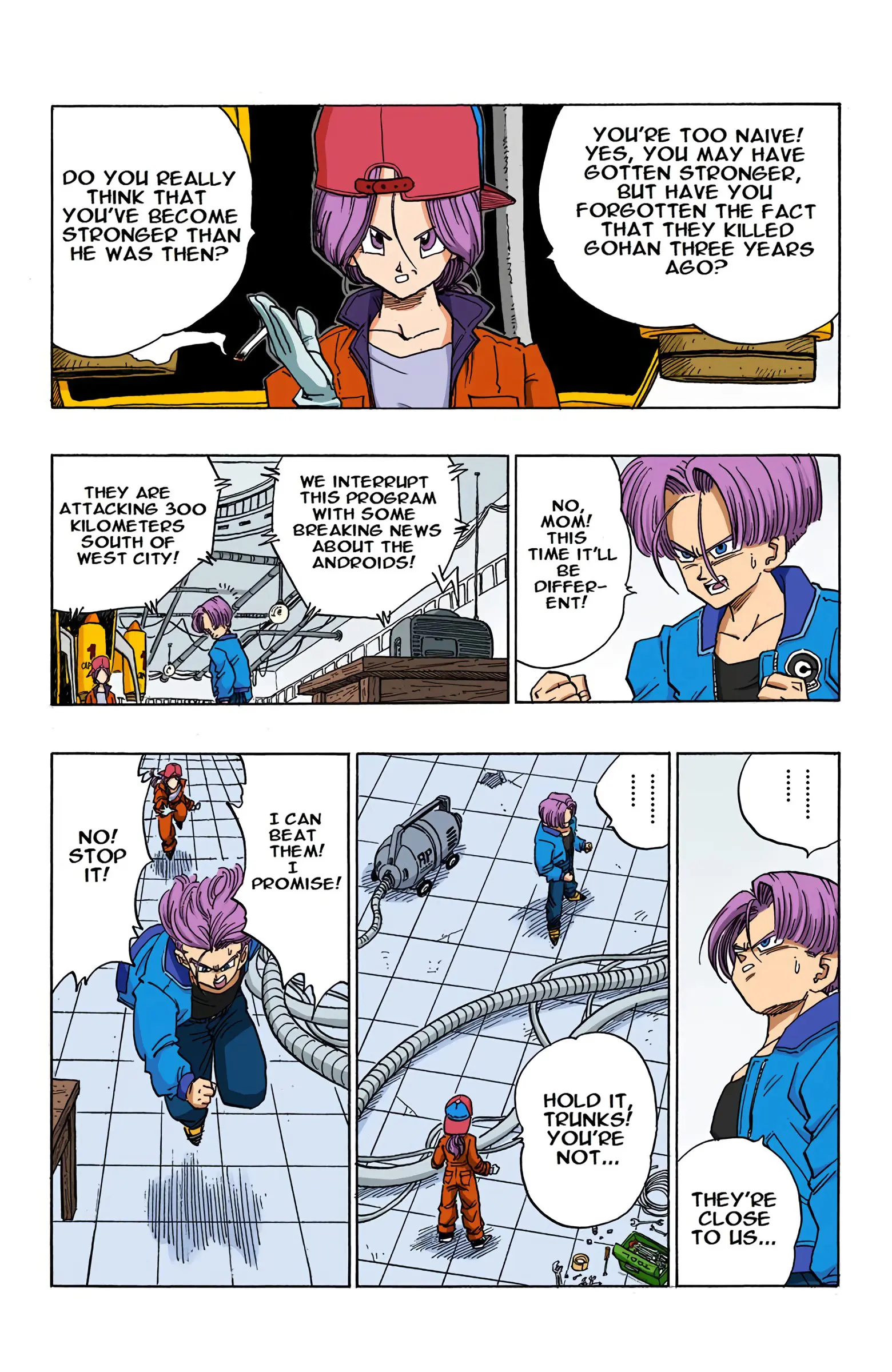 DBZ Perfect Cell Saga (Colored), chapter 397, page 31