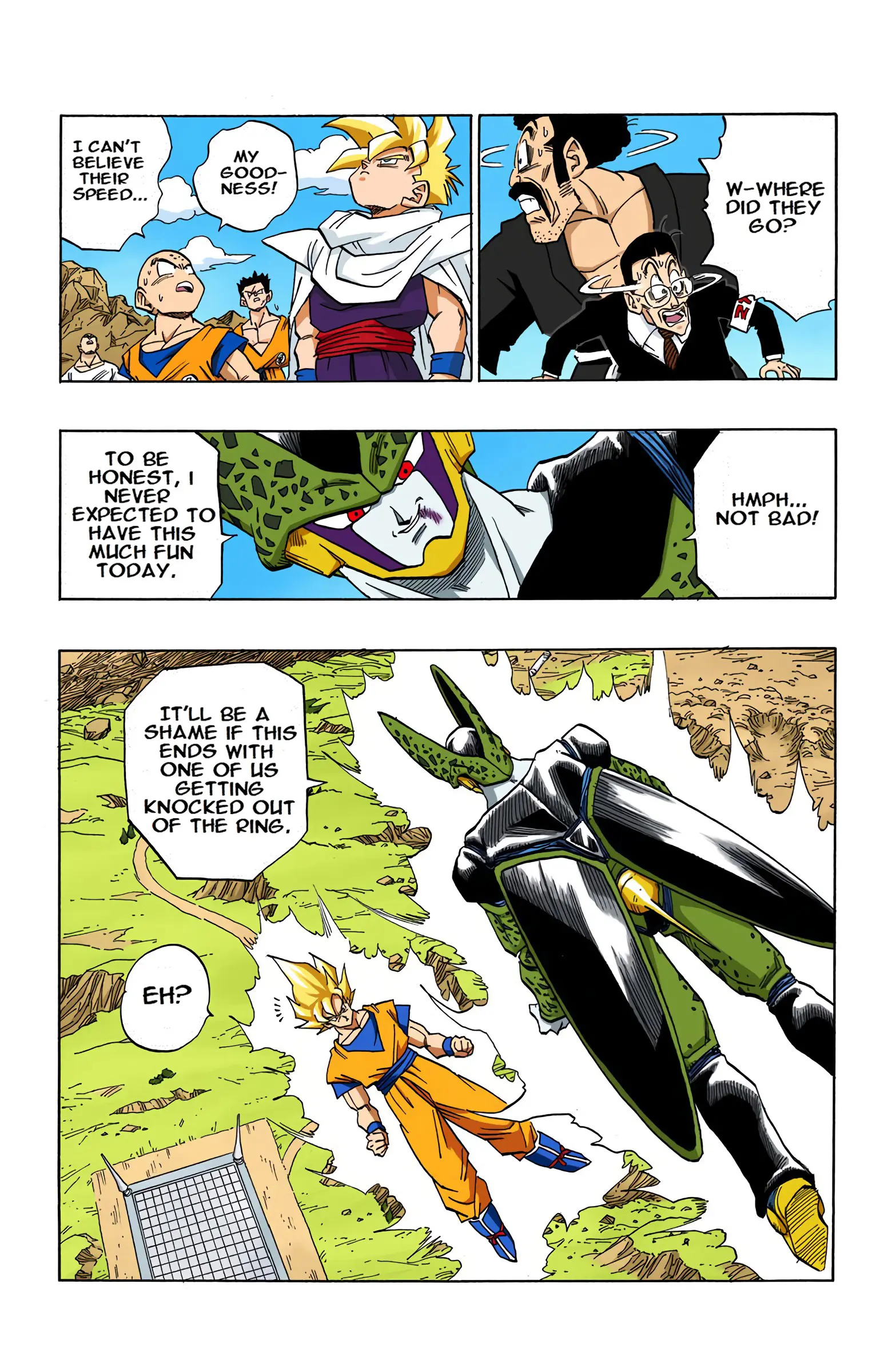 DBZ Perfect Cell Saga (Colored), chapter 400, page 5
