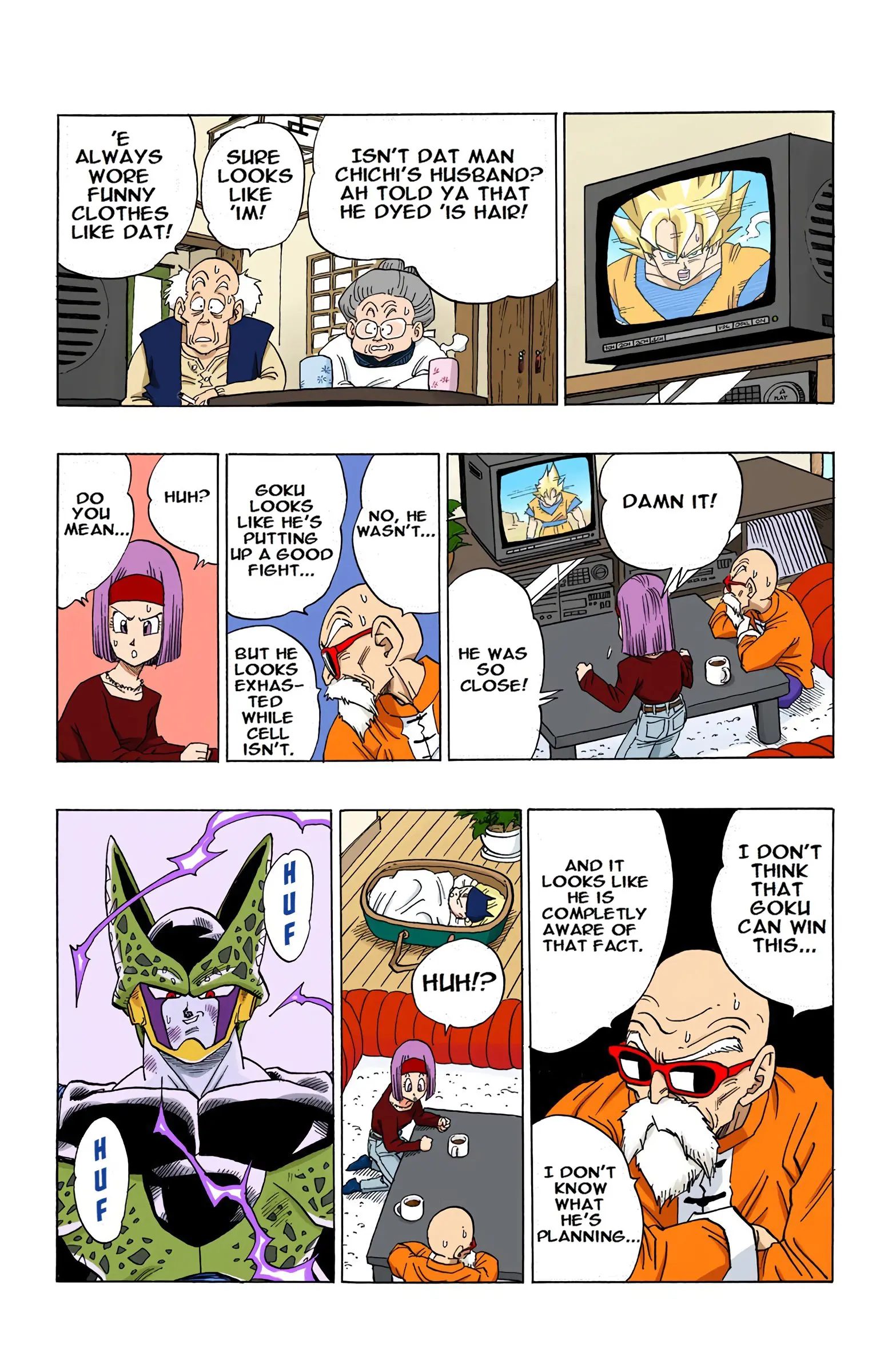 DBZ Perfect Cell Saga (Colored), chapter 402, page 8