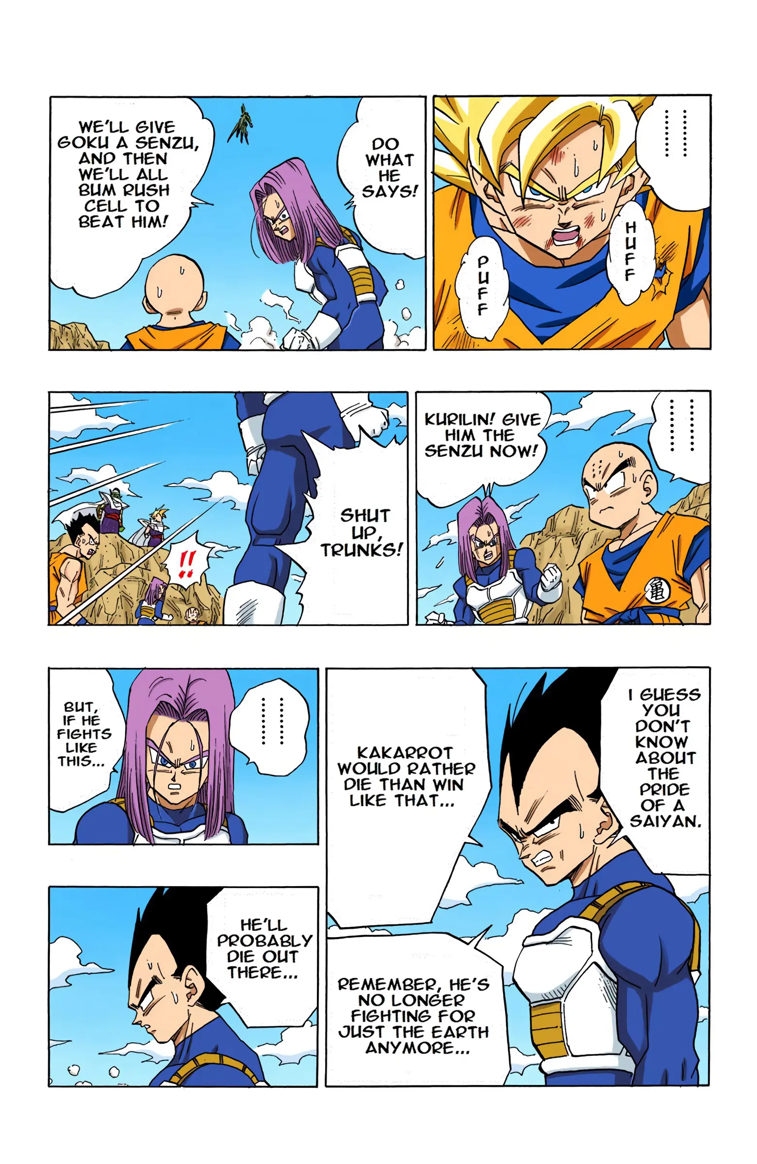 DBZ Perfect Cell Saga (Colored), chapter 402, page 10