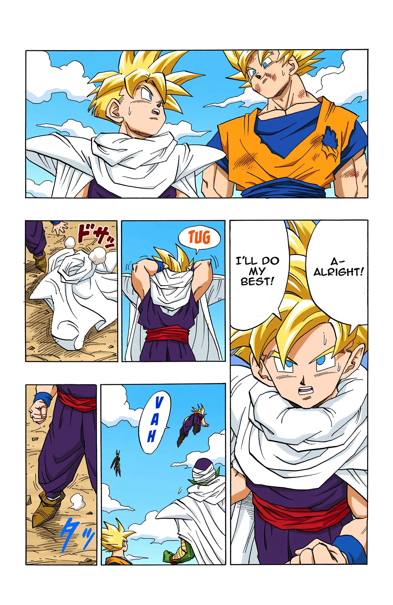 DBZ Perfect Cell Saga (Colored), chapter 403, page 10