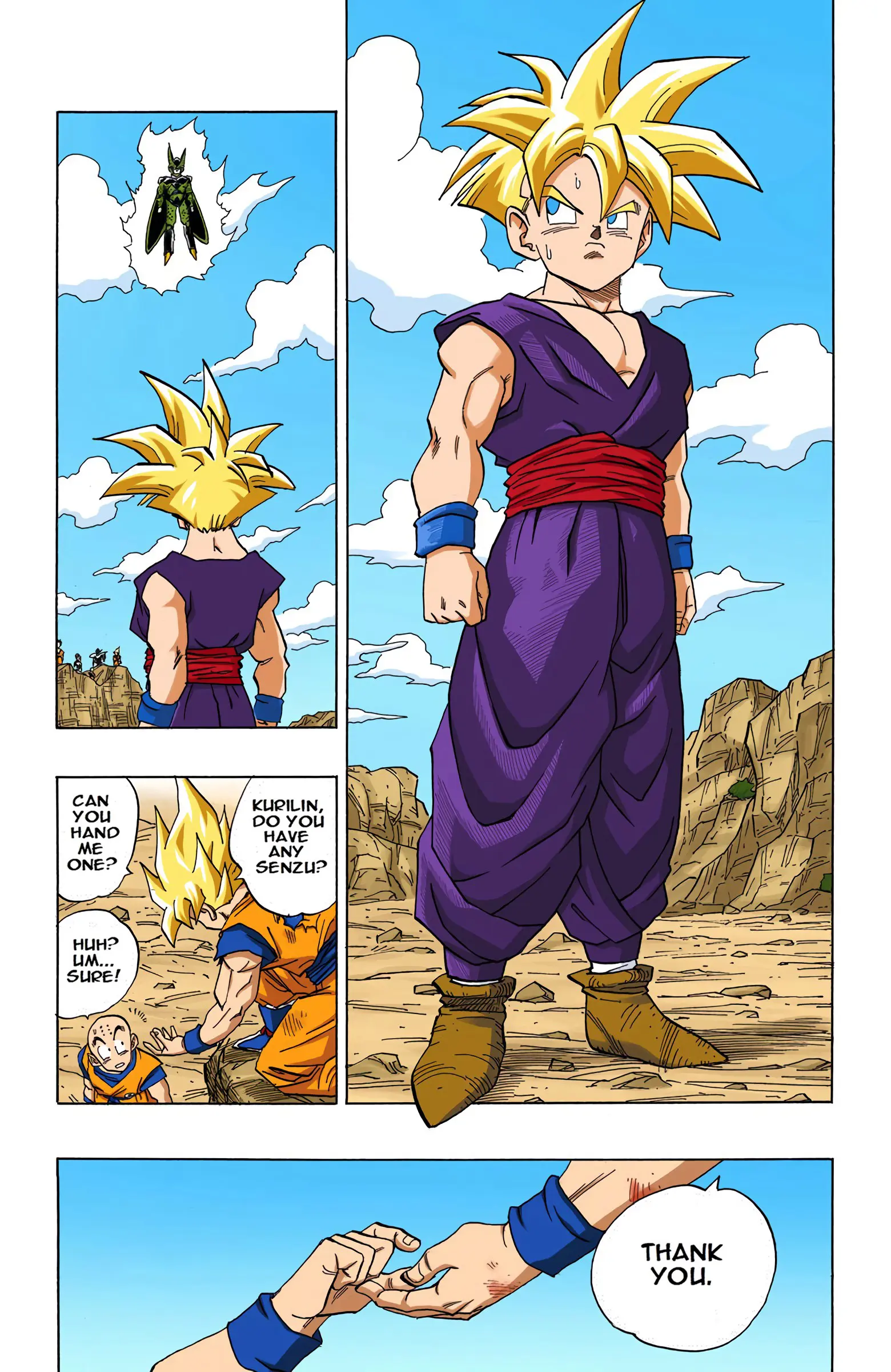 DBZ Perfect Cell Saga (Colored), chapter 403, page 11
