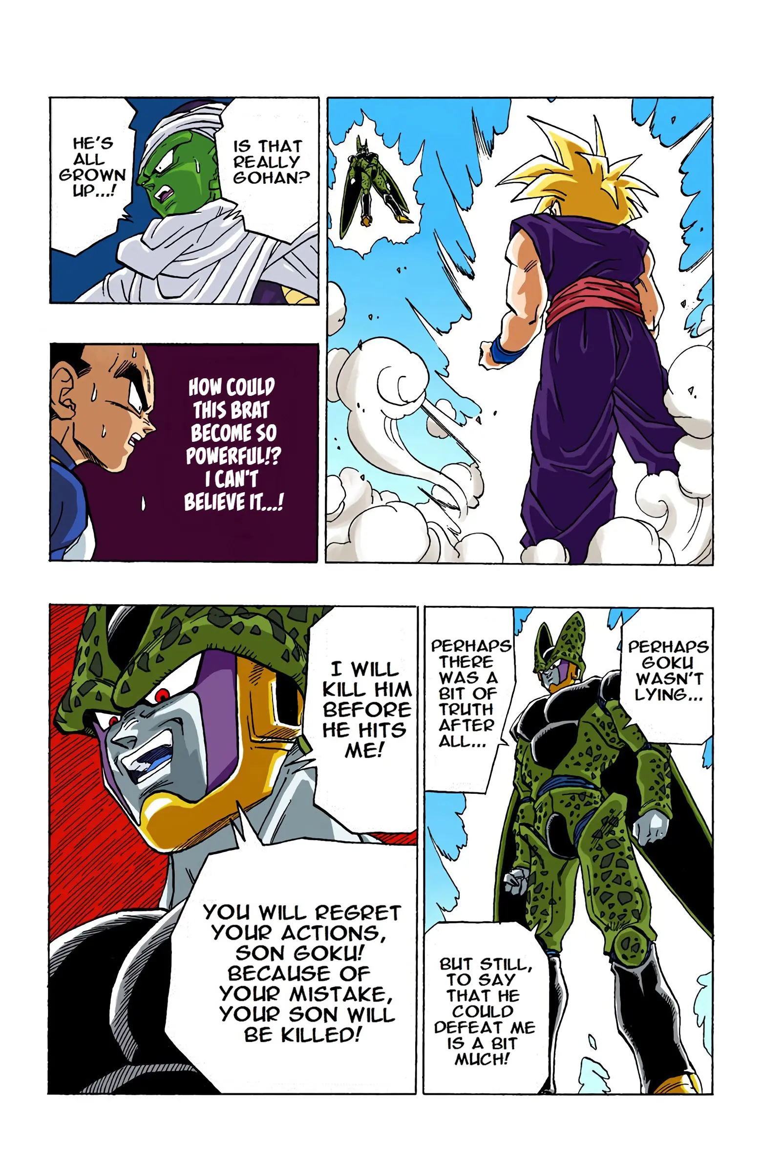 DBZ Perfect Cell Saga (Colored), chapter 404, page 3