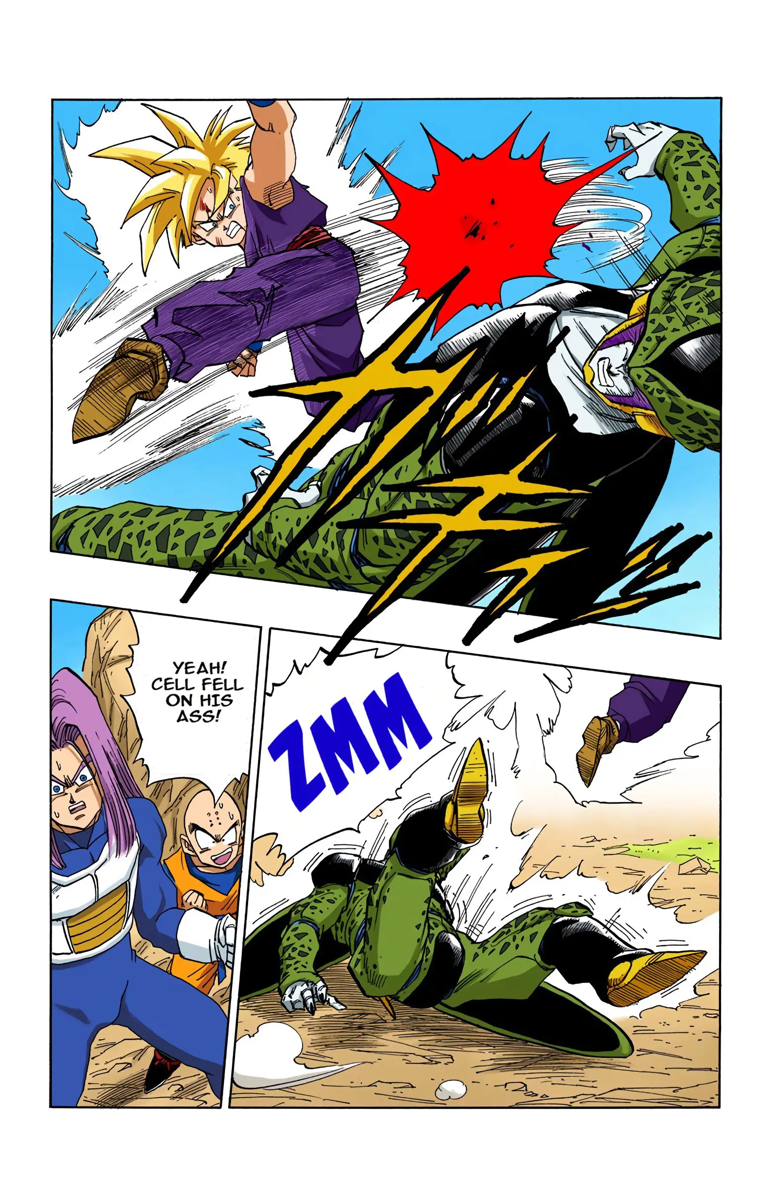 DBZ Perfect Cell Saga (Colored), chapter 405, page 4