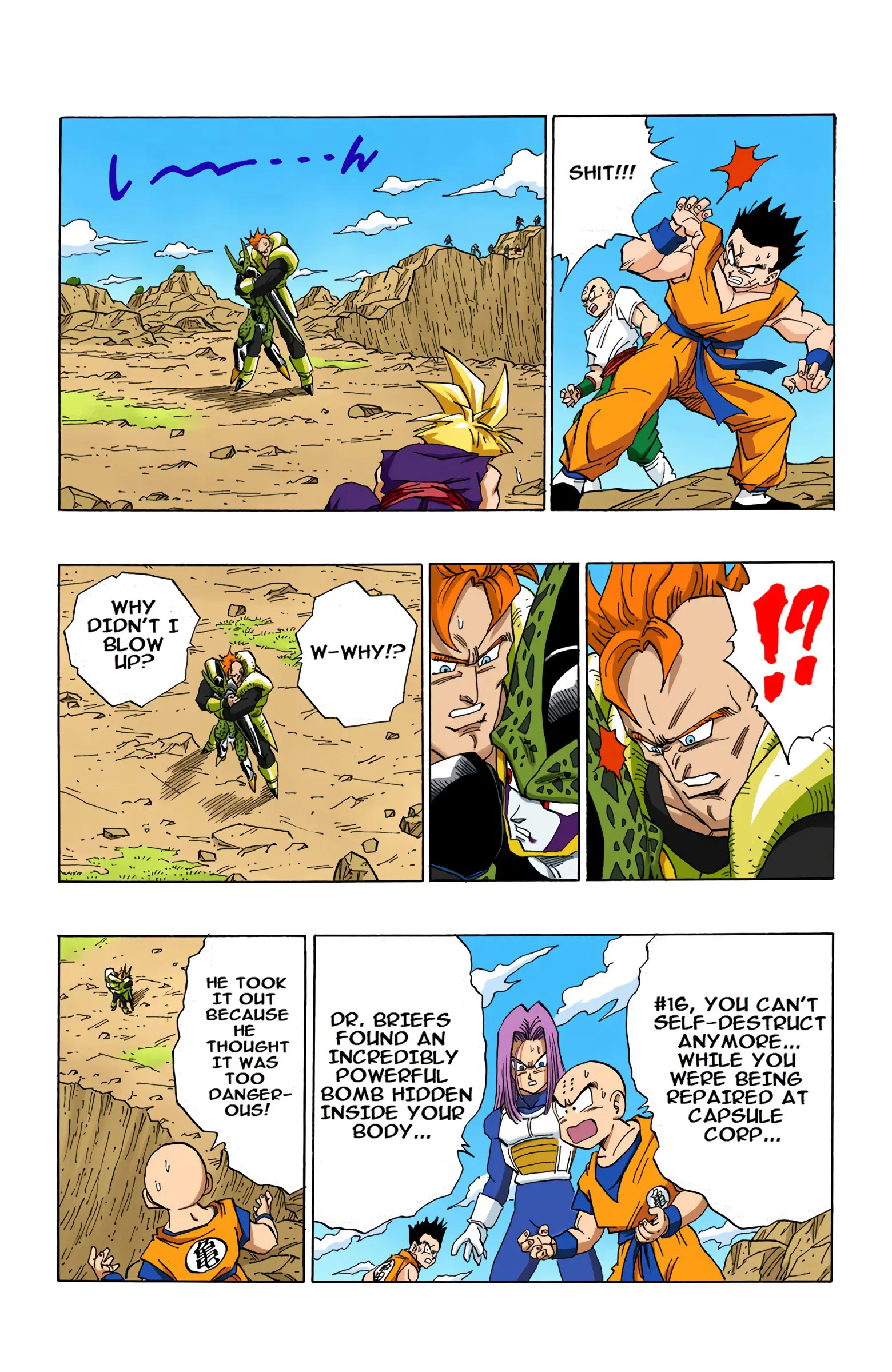 DBZ Perfect Cell Saga (Colored), chapter 406, page 9