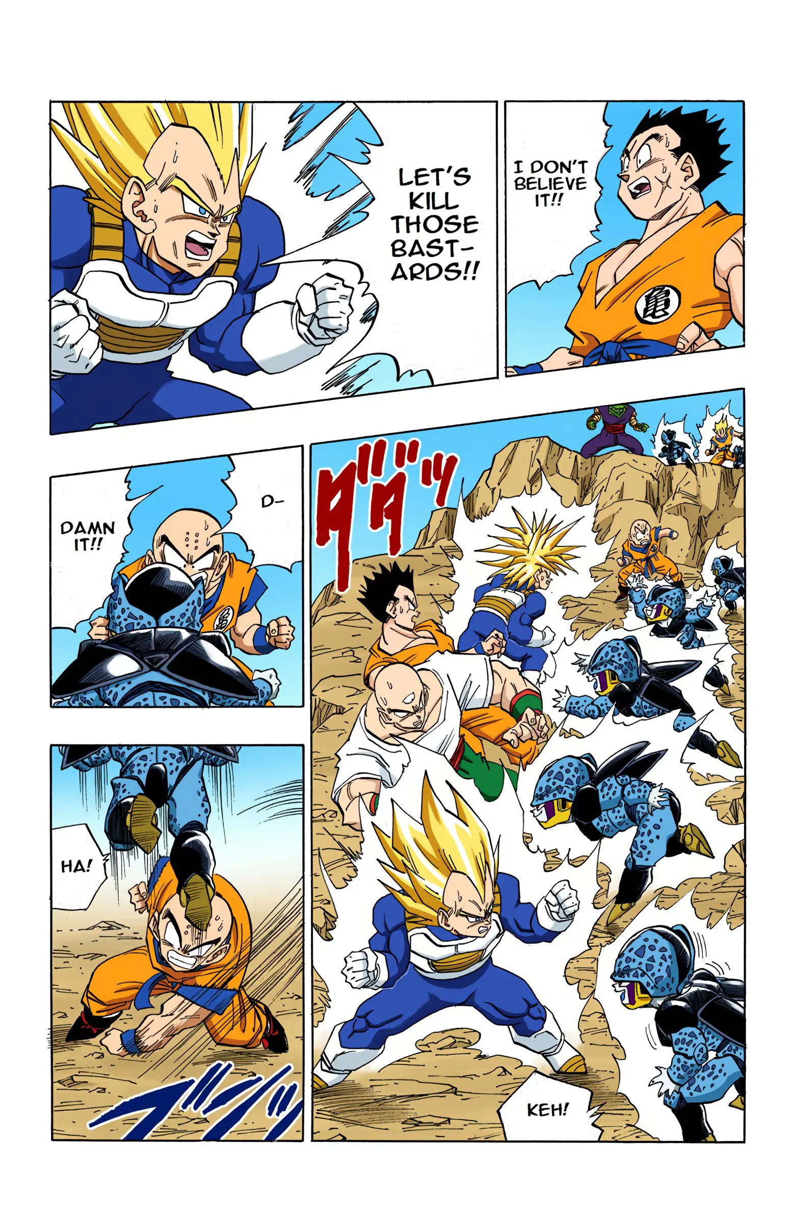 DBZ Perfect Cell Saga (Colored), chapter 407, page 3