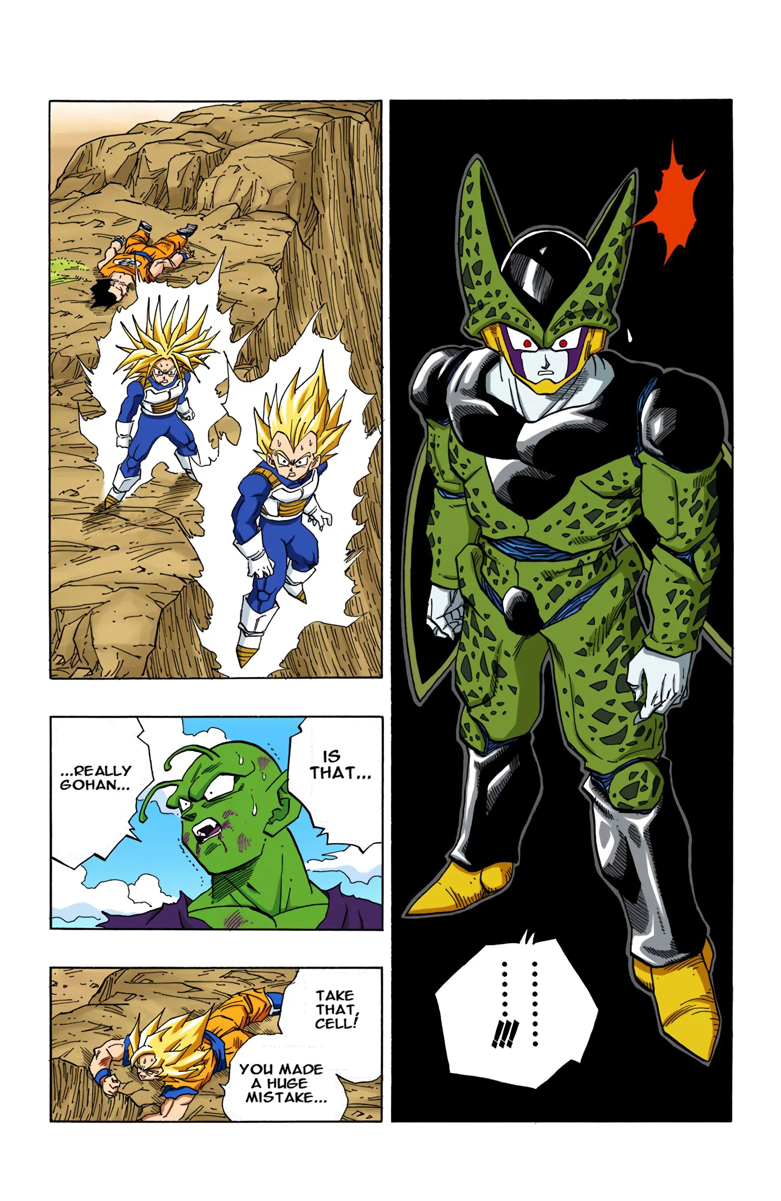 DBZ Perfect Cell Saga (Colored), chapter 408, page 14