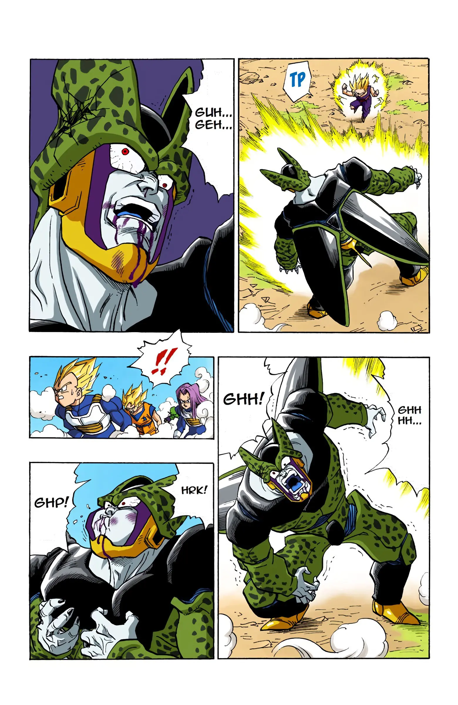 DBZ Perfect Cell Saga (Colored), chapter 411, page 10