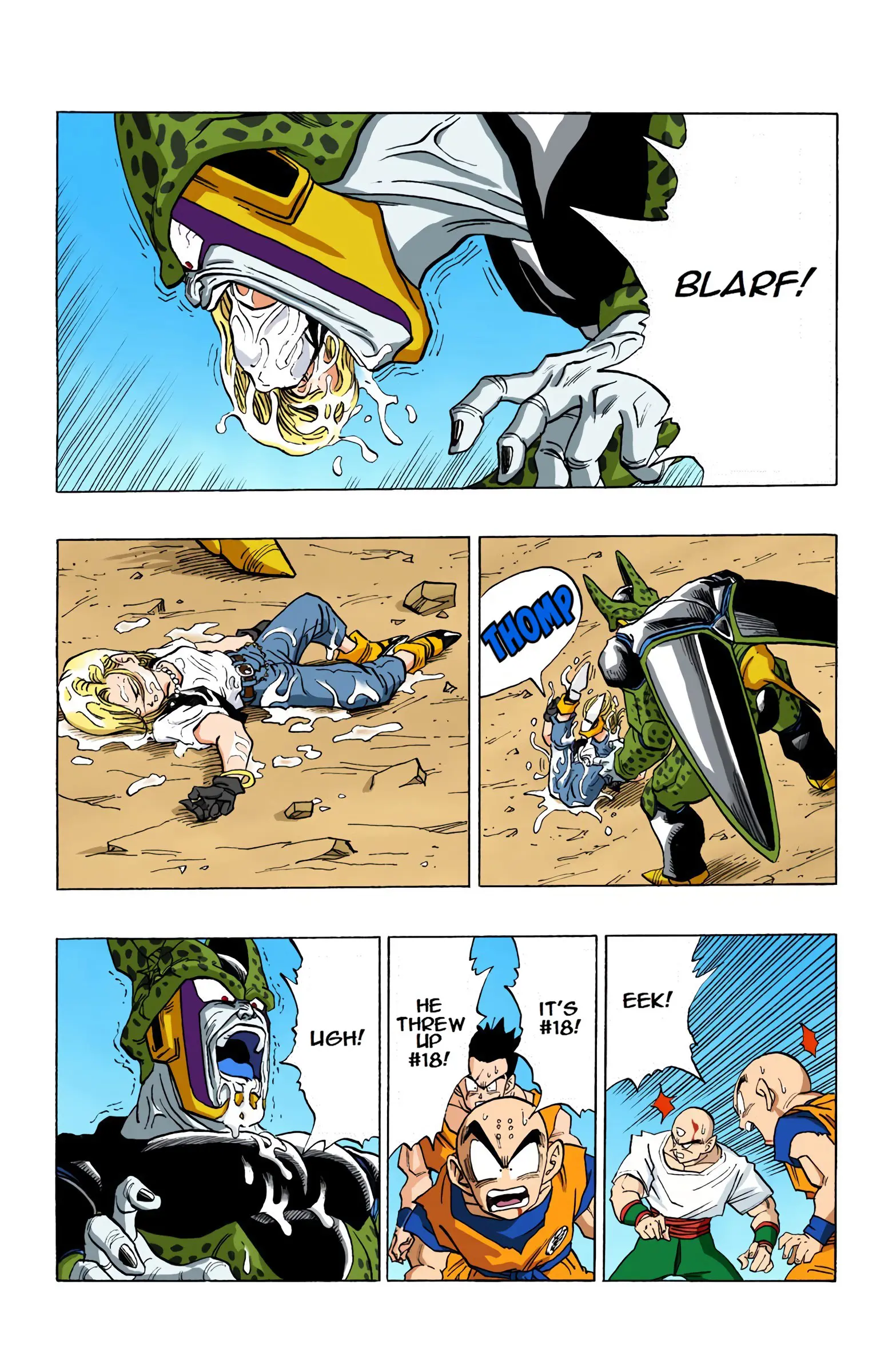 DBZ Perfect Cell Saga (Colored), chapter 411, page 11