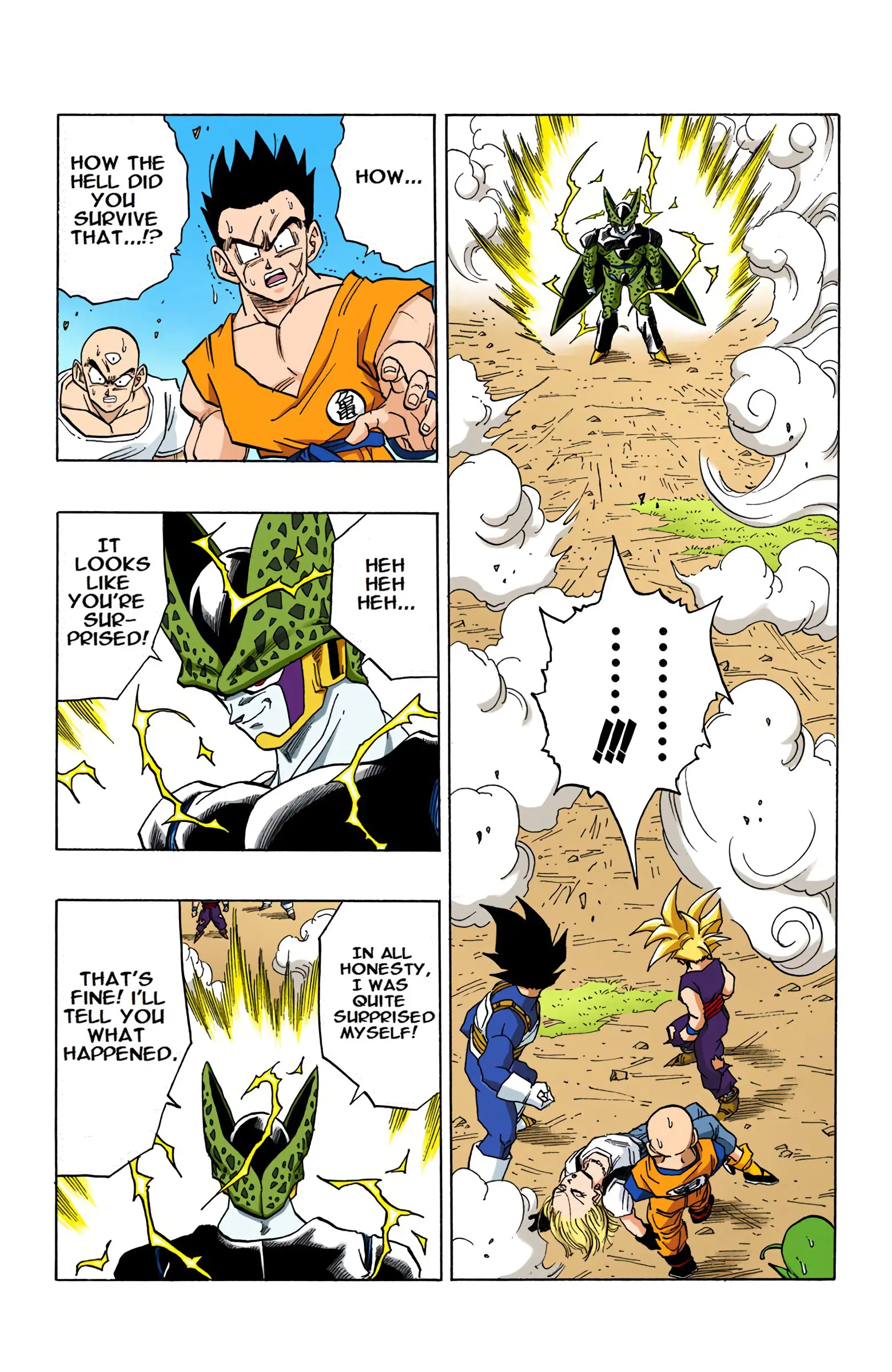 DBZ Perfect Cell Saga (Colored), chapter 413, page 10
