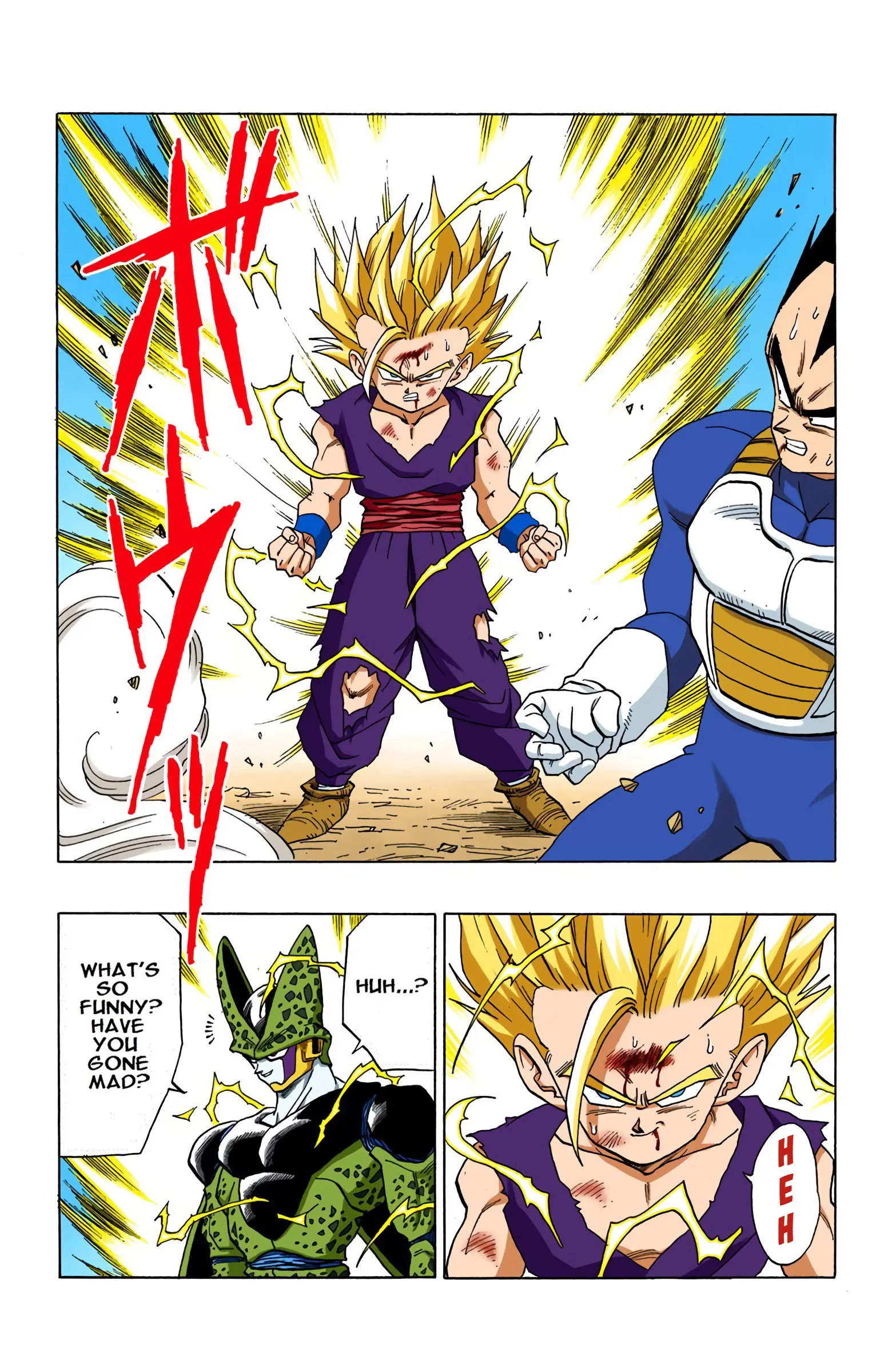 DBZ Perfect Cell Saga (Colored), chapter 414, page 2