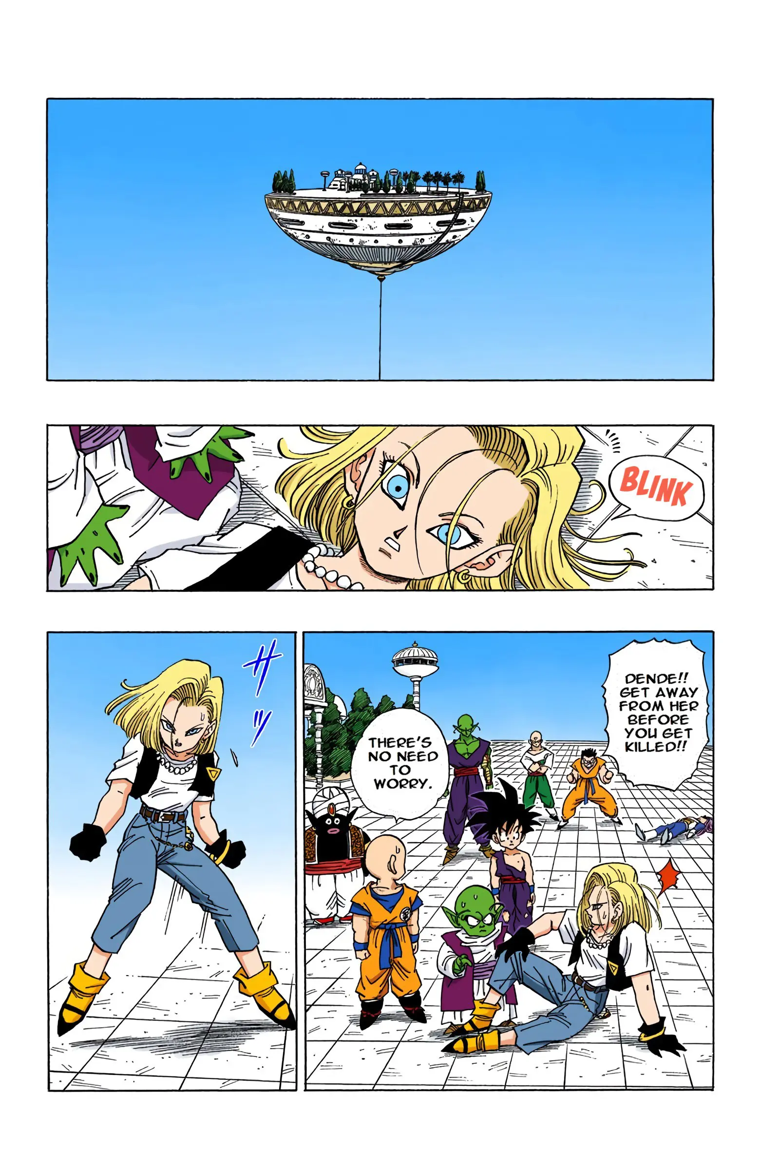 DBZ Perfect Cell Saga (Colored), chapter 417, page 8
