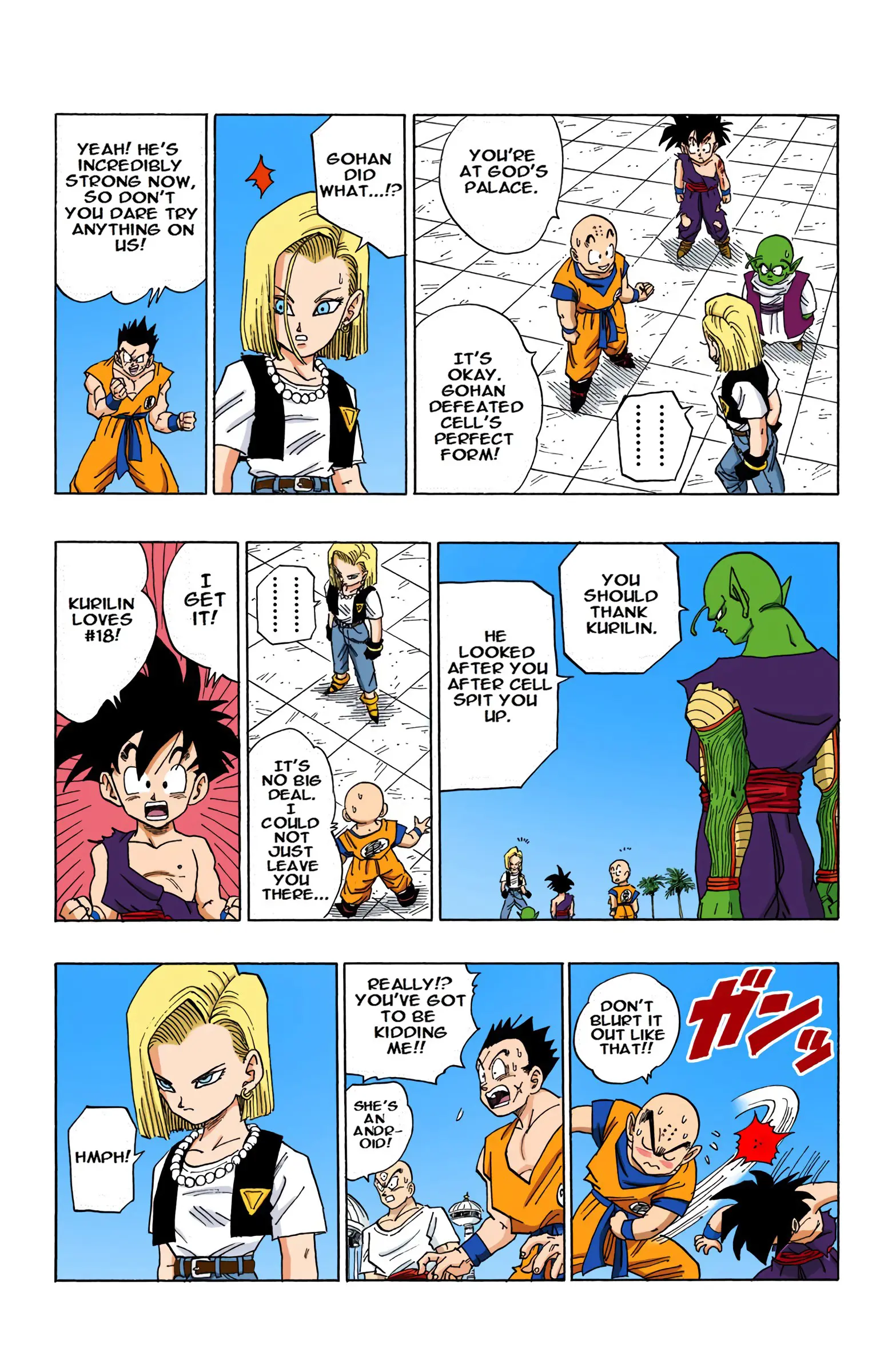 DBZ Perfect Cell Saga (Colored), chapter 417, page 9