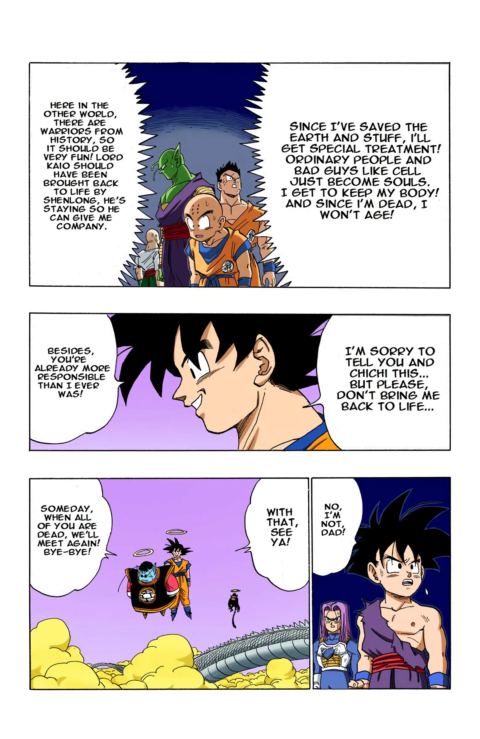 DBZ Perfect Cell Saga (Colored), chapter 417, page 14