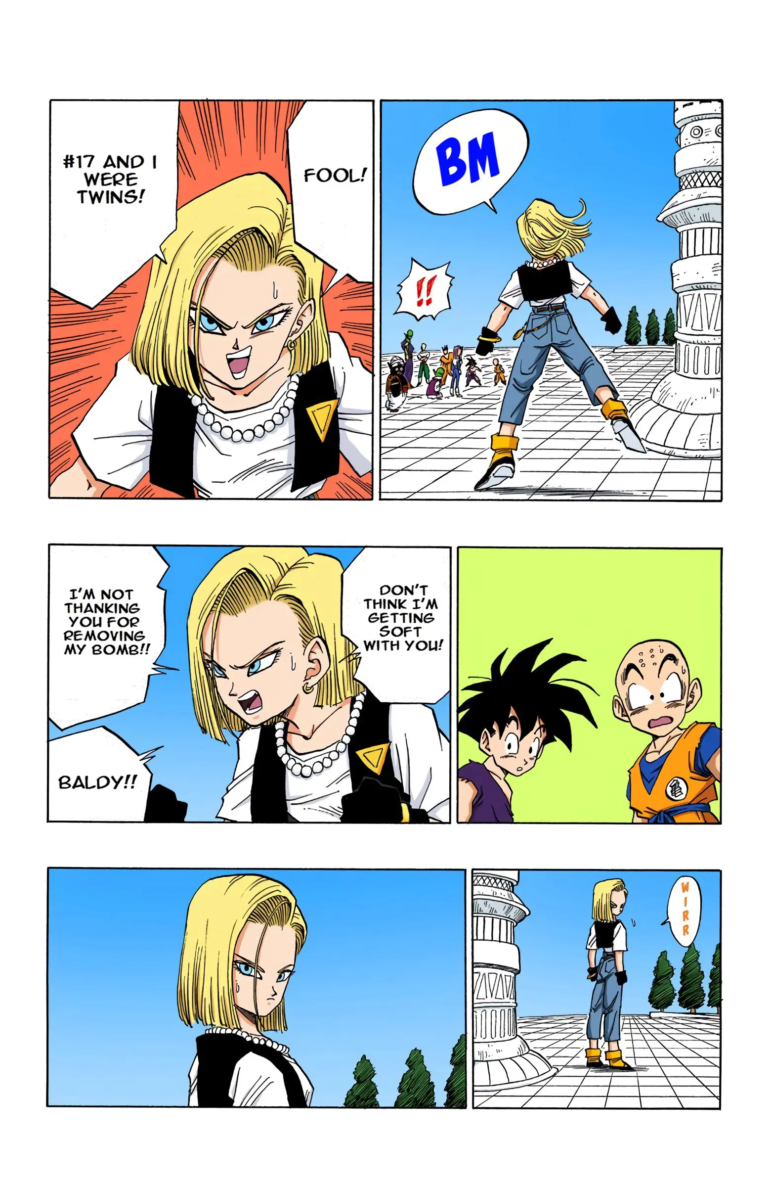 DBZ Perfect Cell Saga (Colored), chapter 418, page 6