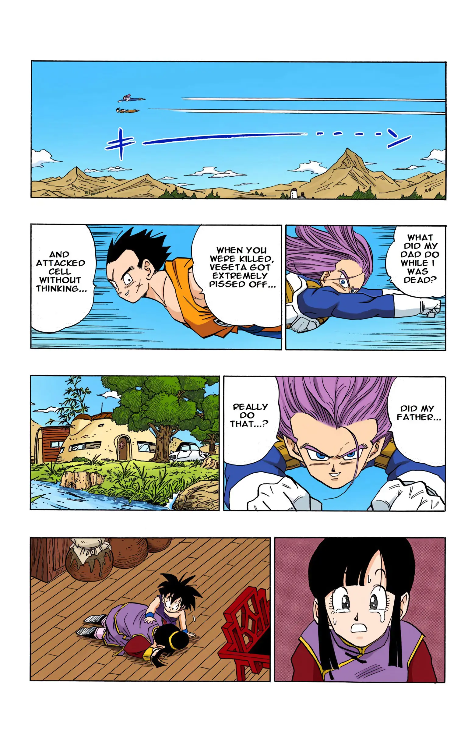DBZ Perfect Cell Saga (Colored), chapter 418, page 13