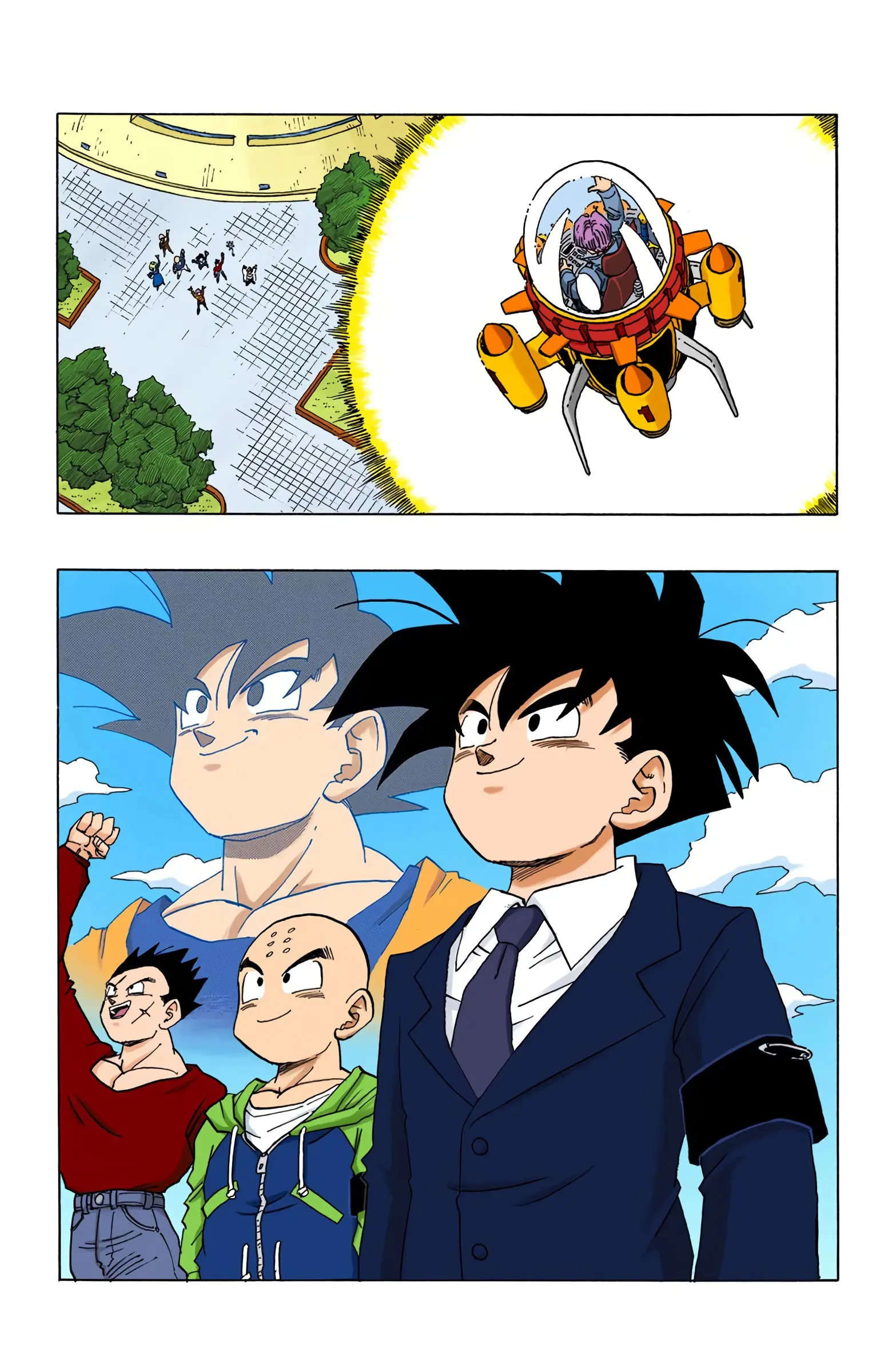 DBZ Perfect Cell Saga (Colored), chapter 418, page 15
