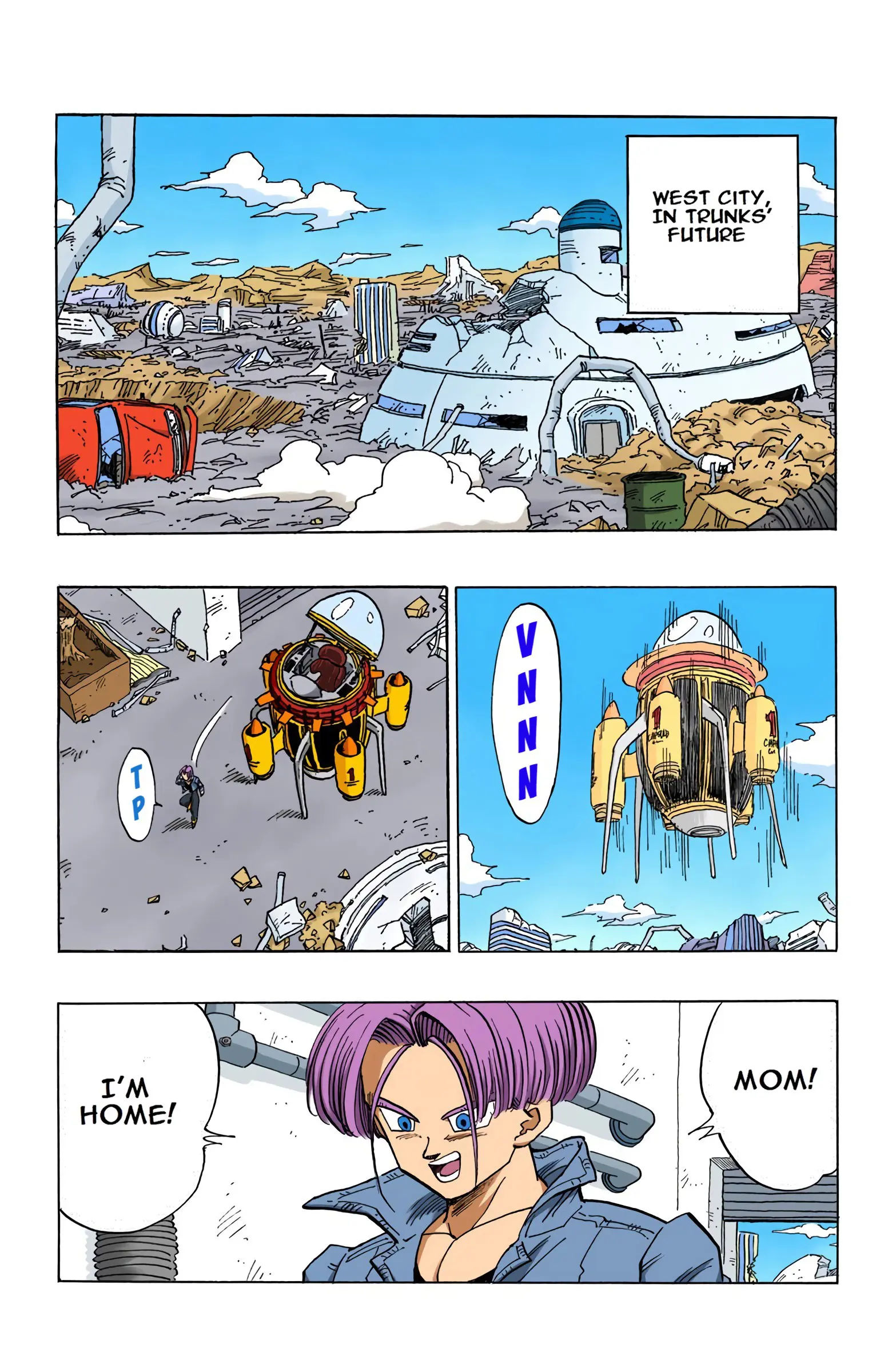 DBZ Perfect Cell Saga (Colored), chapter 419, page 2