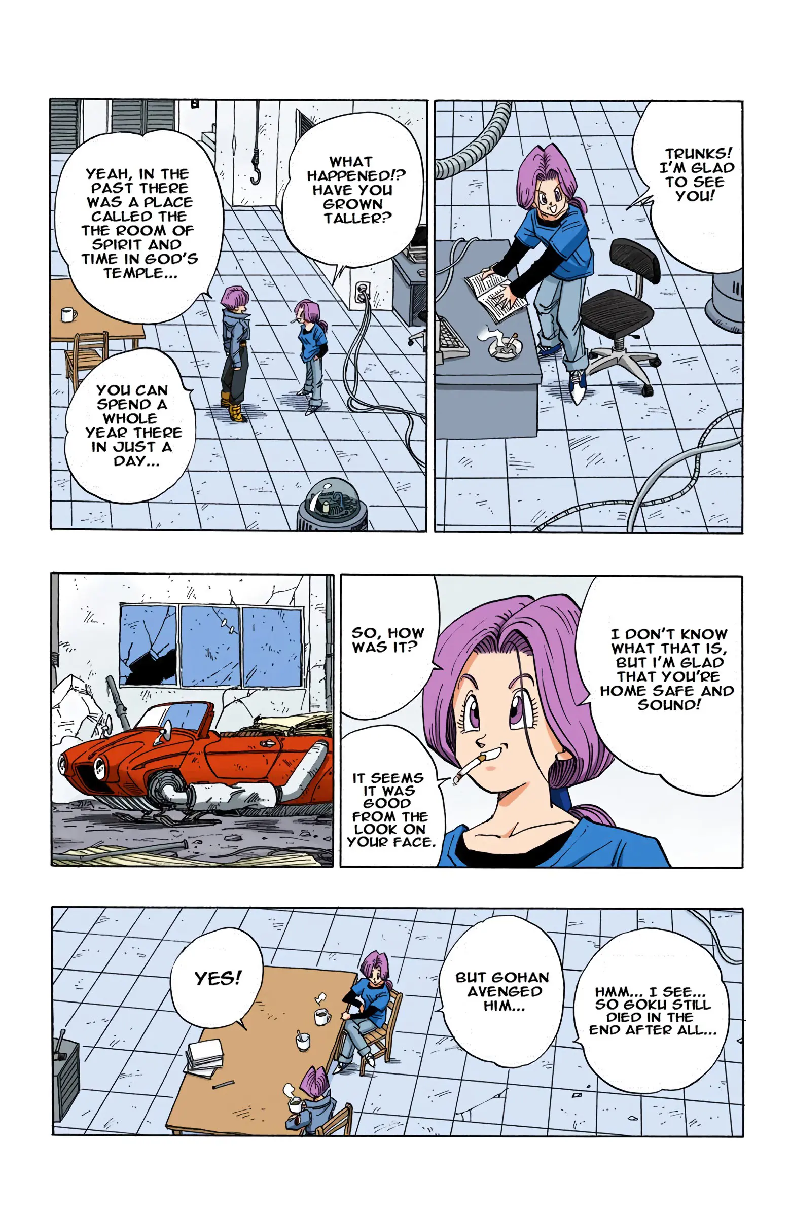 DBZ Perfect Cell Saga (Colored), chapter 419, page 3